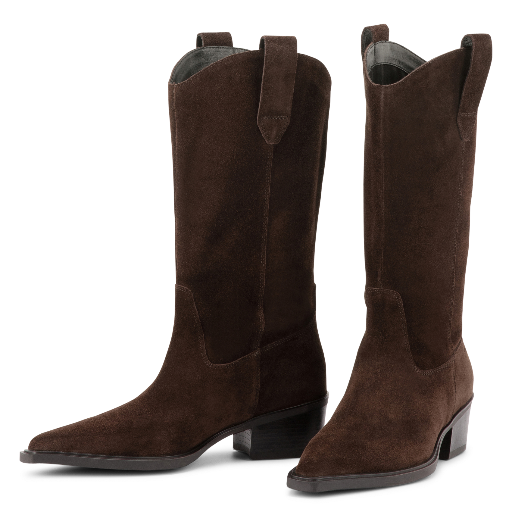 Cowboystiefel aus Leder VAGABOND Braun