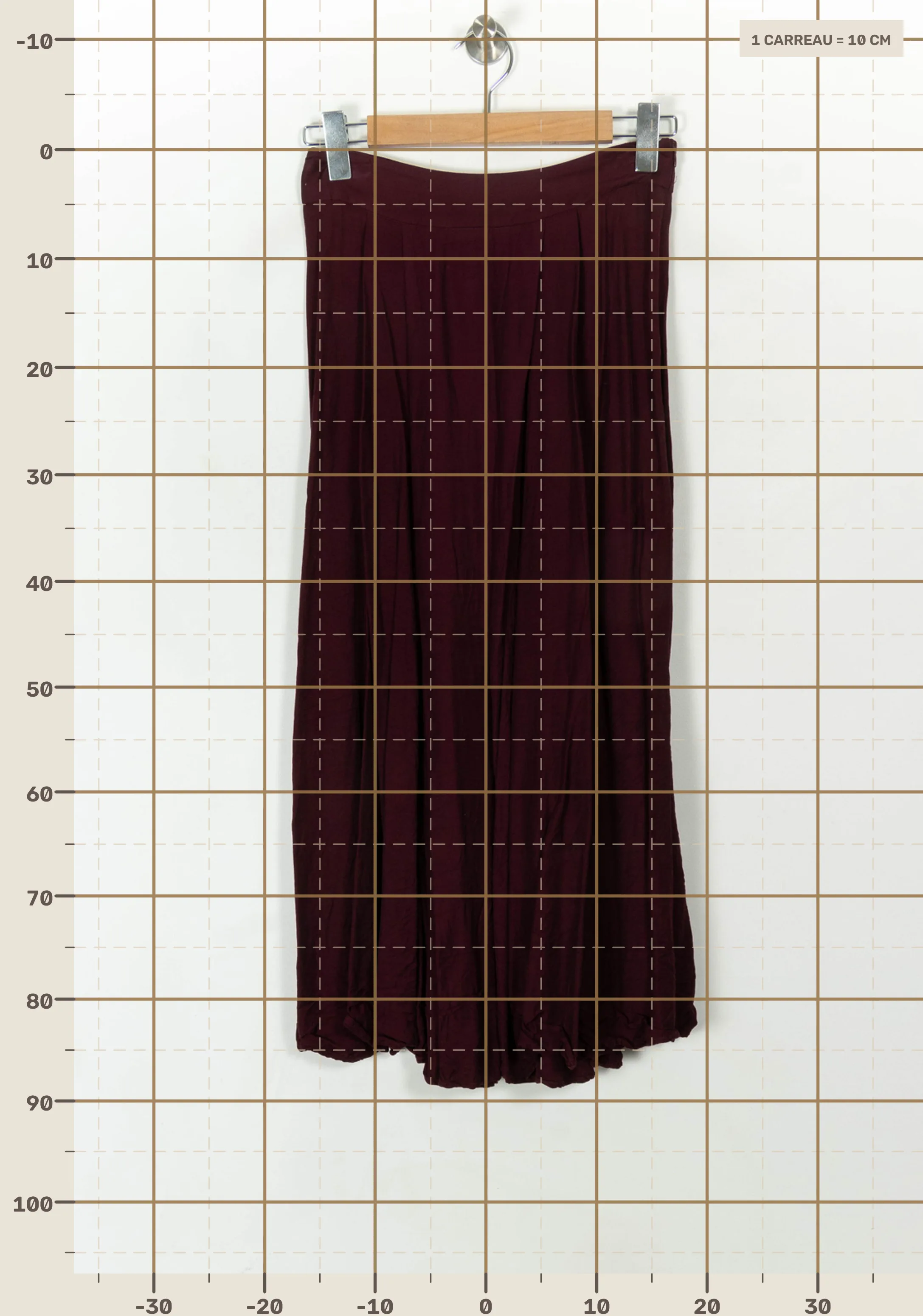 Short & midi skirt MODETROTTER - Seconde Main Red