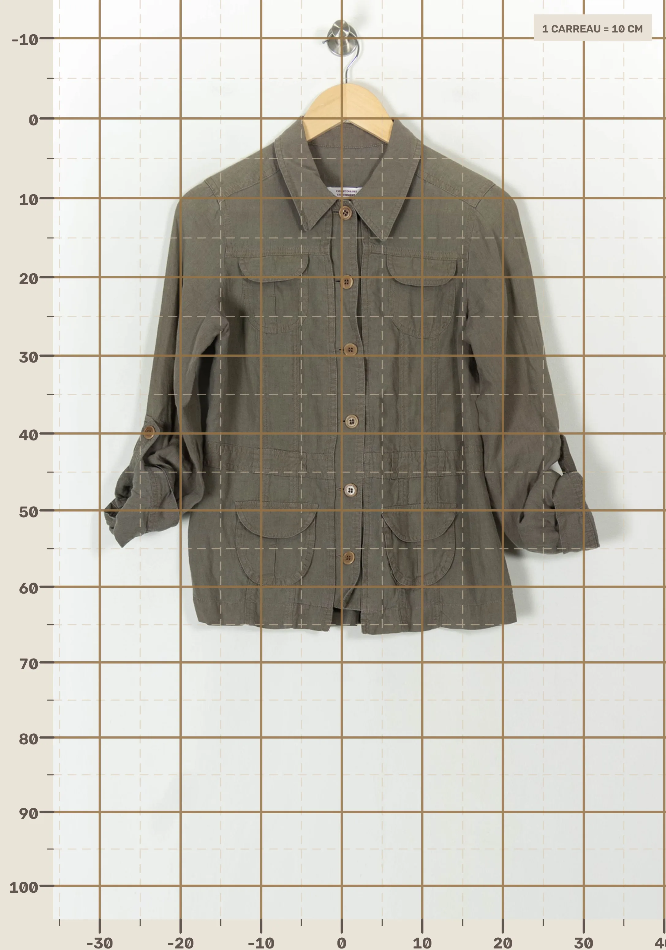 Jacket COMPTOIR DES COTONNIERS - Seconde main Green