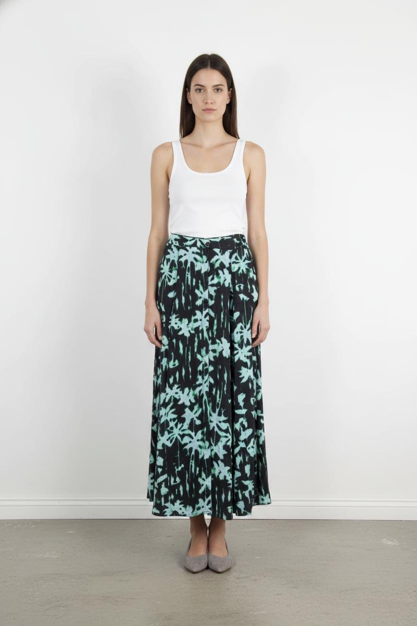 Long skirt MODETROTTER - Seconde Main Black