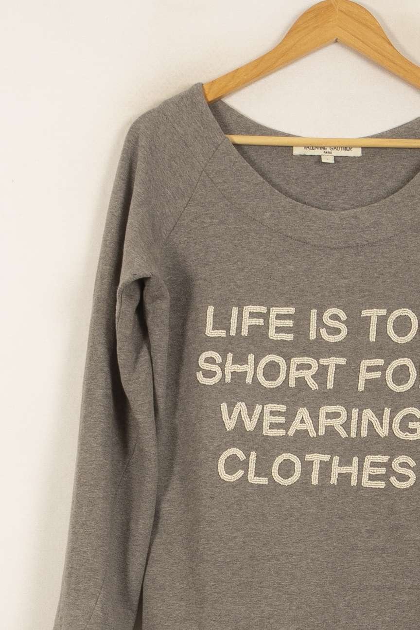 Sweater VALENTINE GAUTHIER- SECONDE MAIN Grey