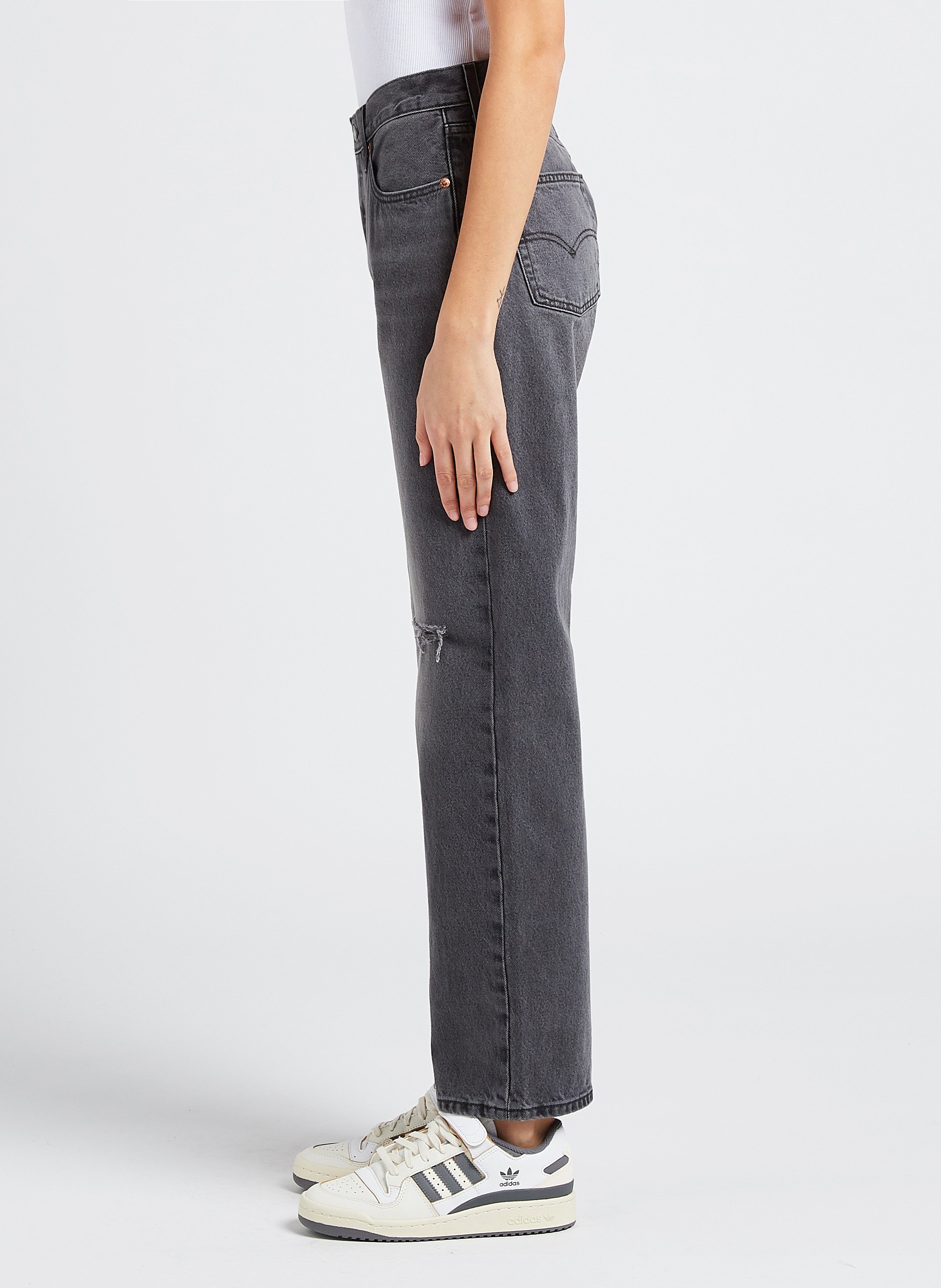 Jean coupe ample taille mi-haute  LEVI'S Noir