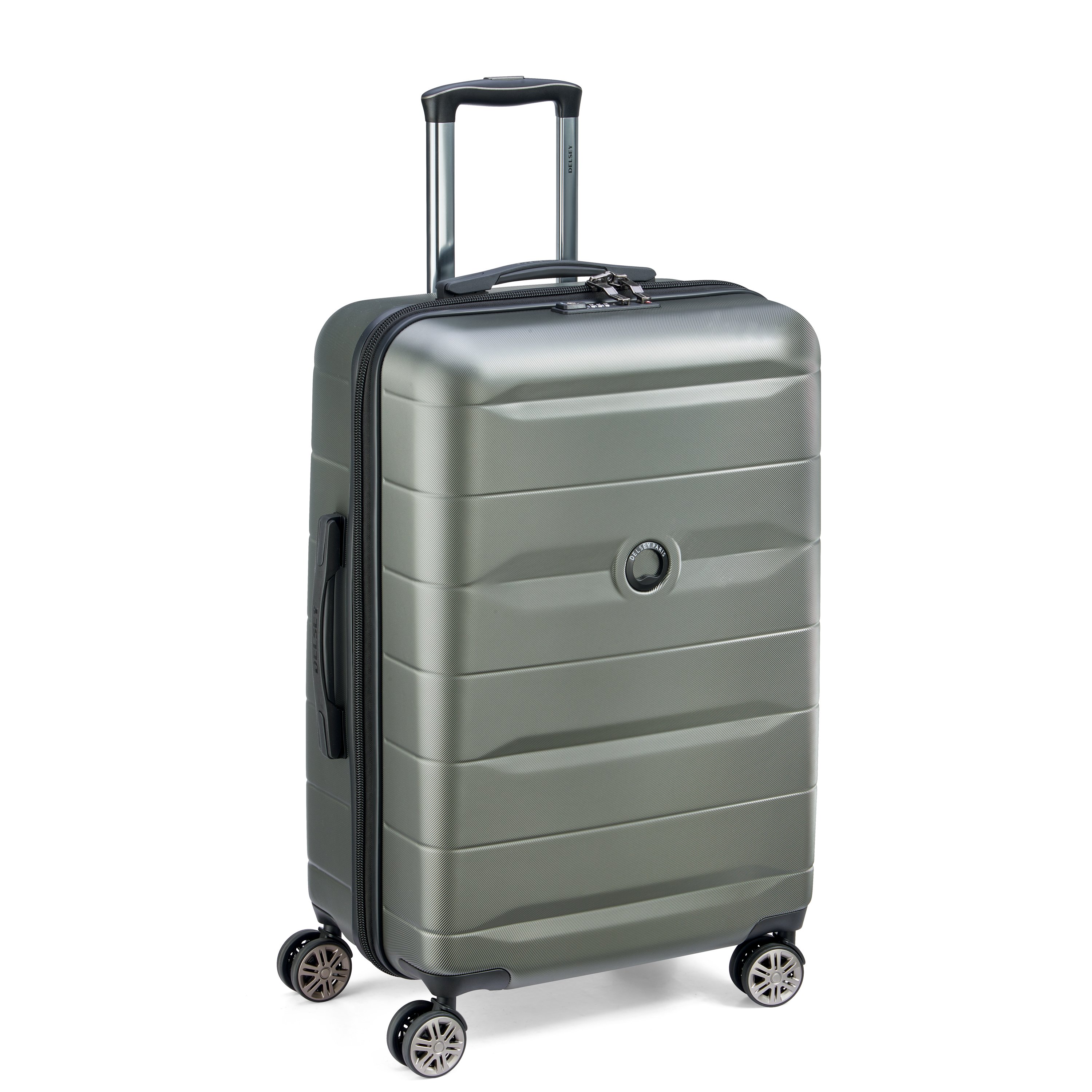 Rigid hold suitcase DELSEY PARIS Khaki