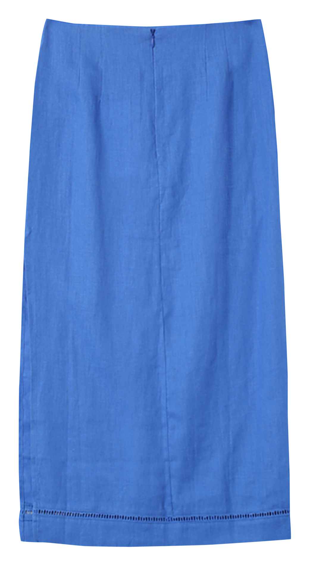 Linen midi skirt GRACE ET MILA Blue
