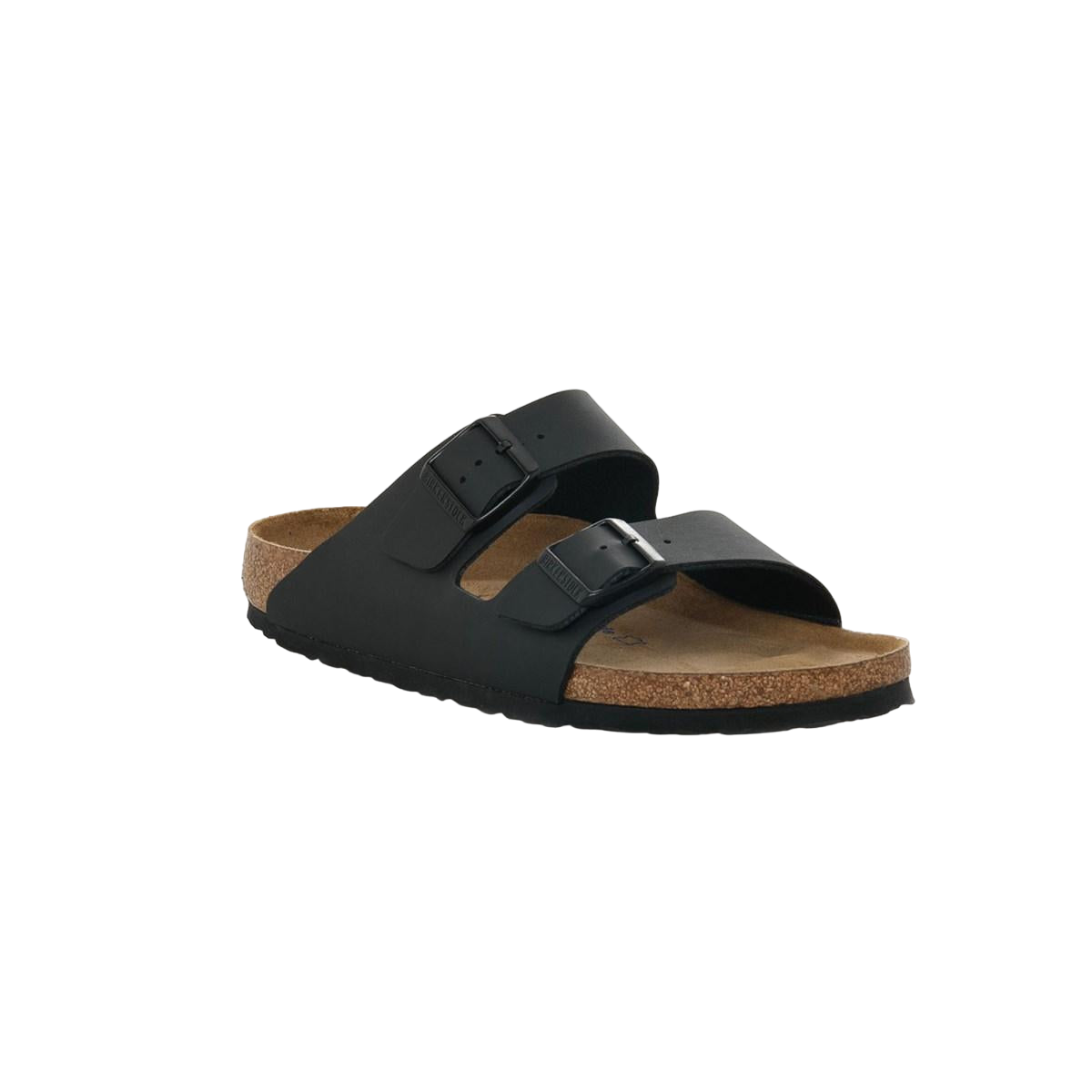Faux leather sandals BIRKENSTOCK Black