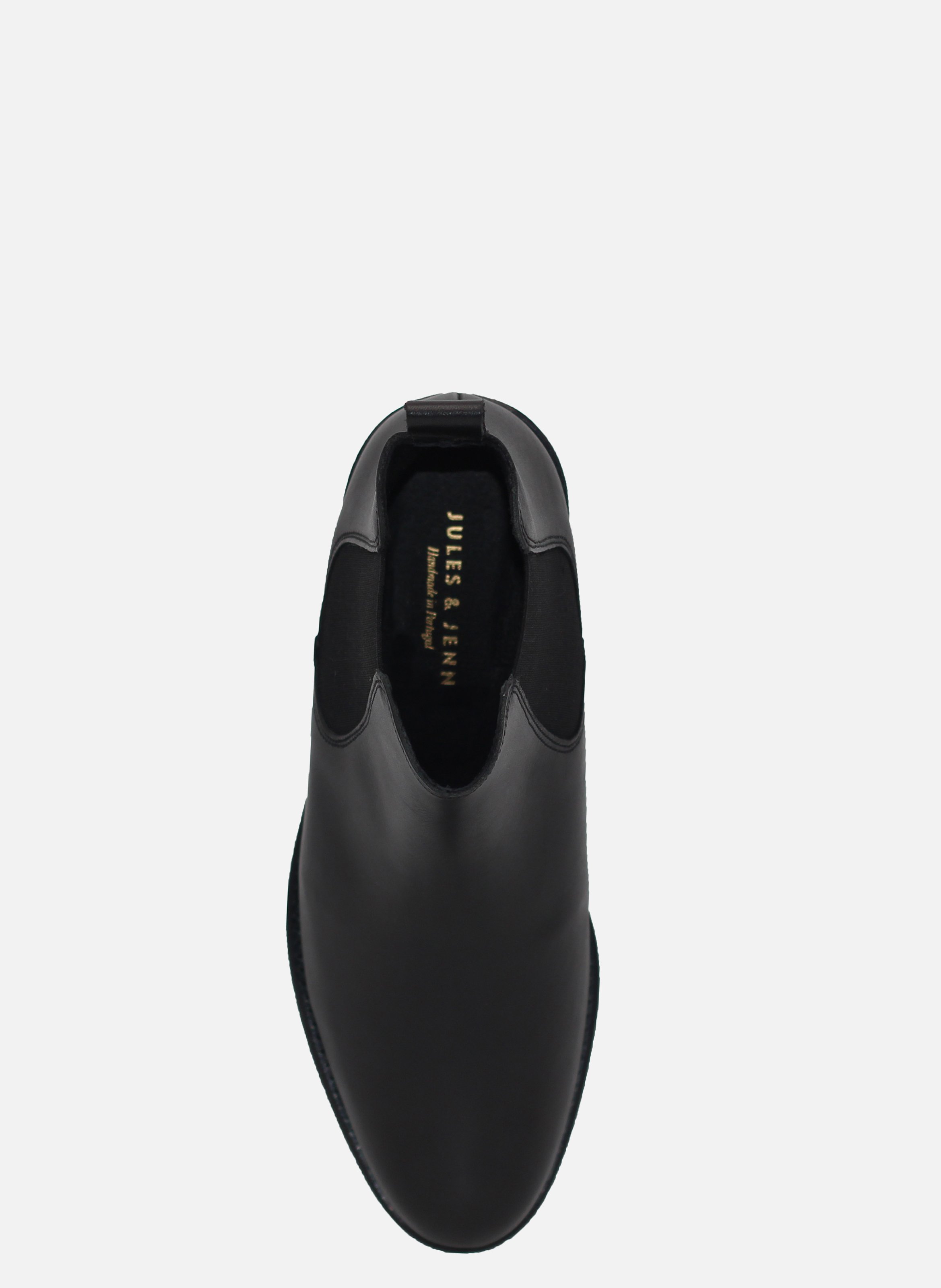 Leather Chelsea boots JULES & JENN Black