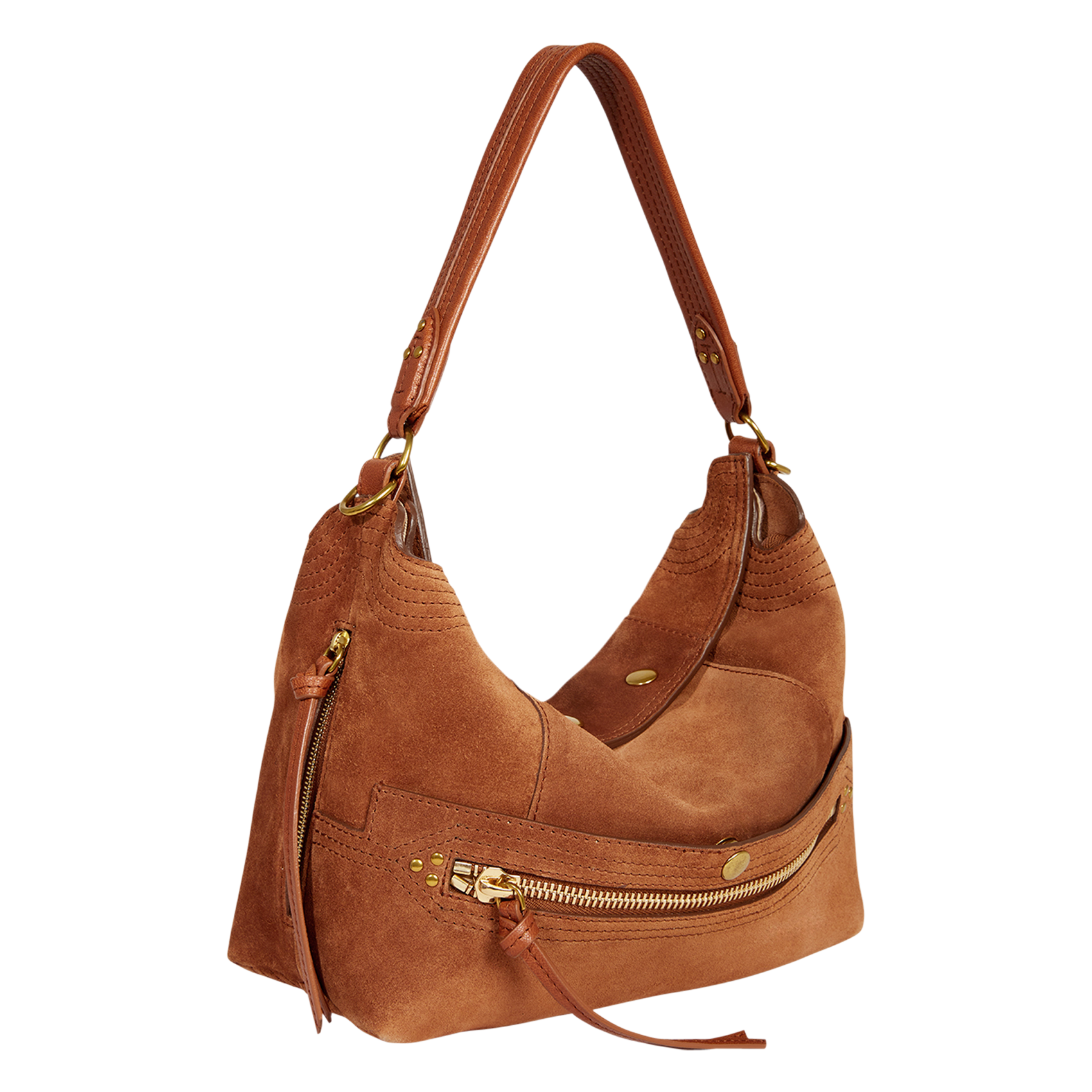 Suede shopper JEROME DREYFUSS Brown