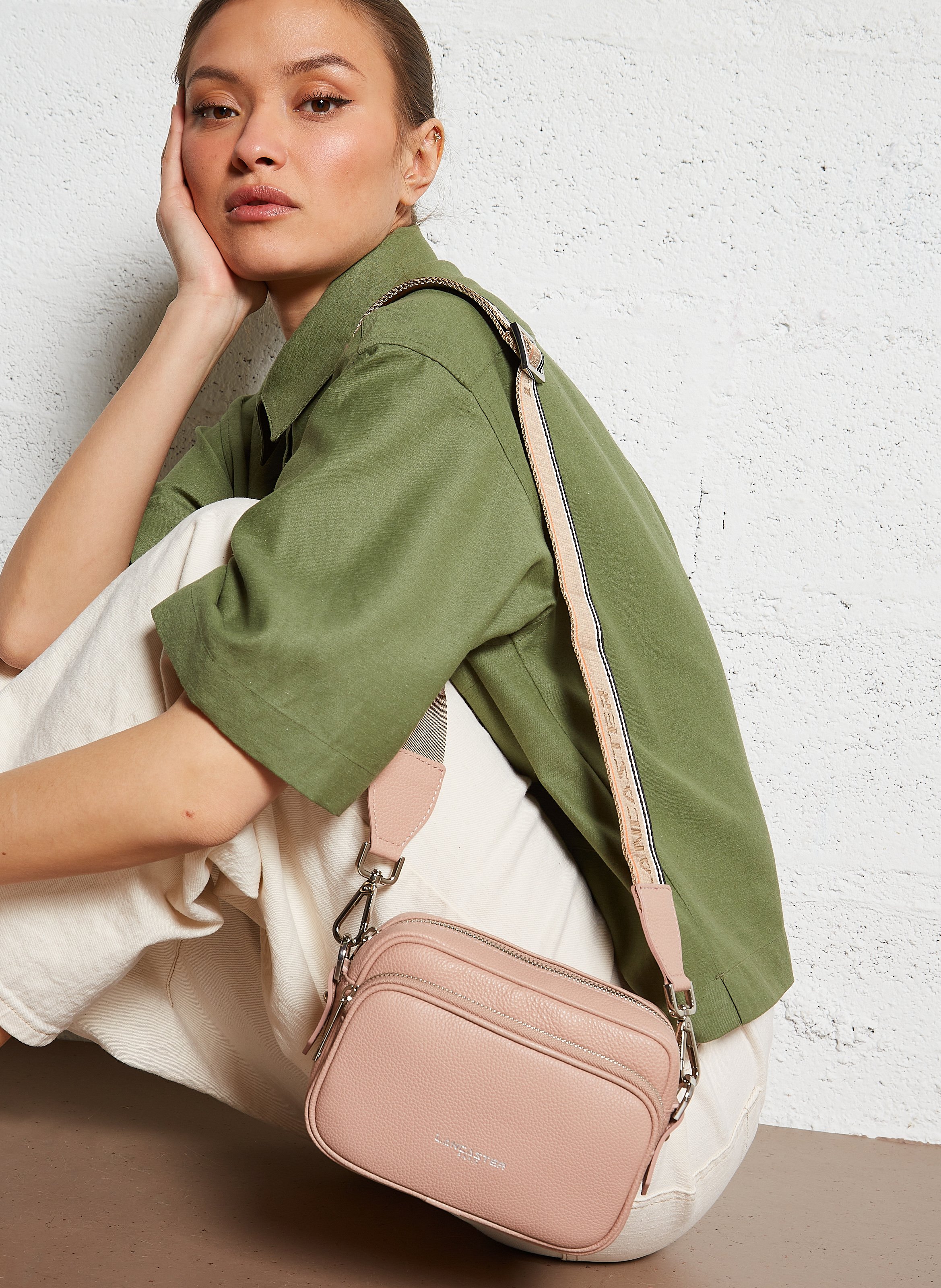 Sac porté épaule Beige