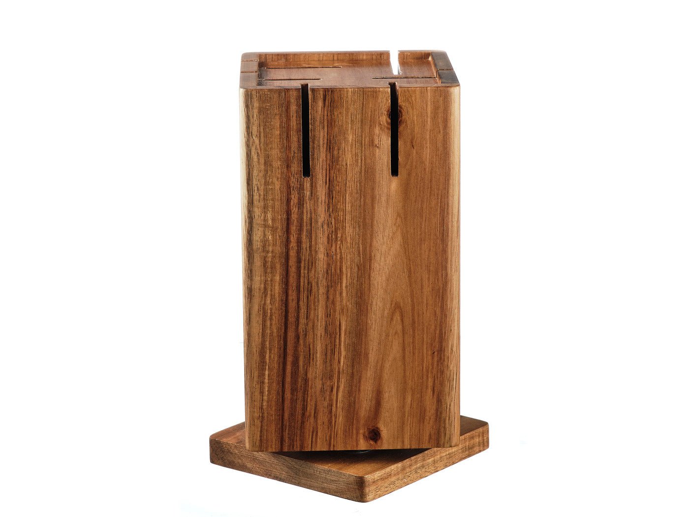 Rotating knife block Skagen BJORN Brown