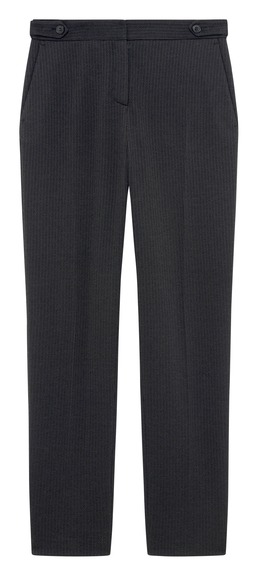 Straight Striped Pants PABLO Grey
