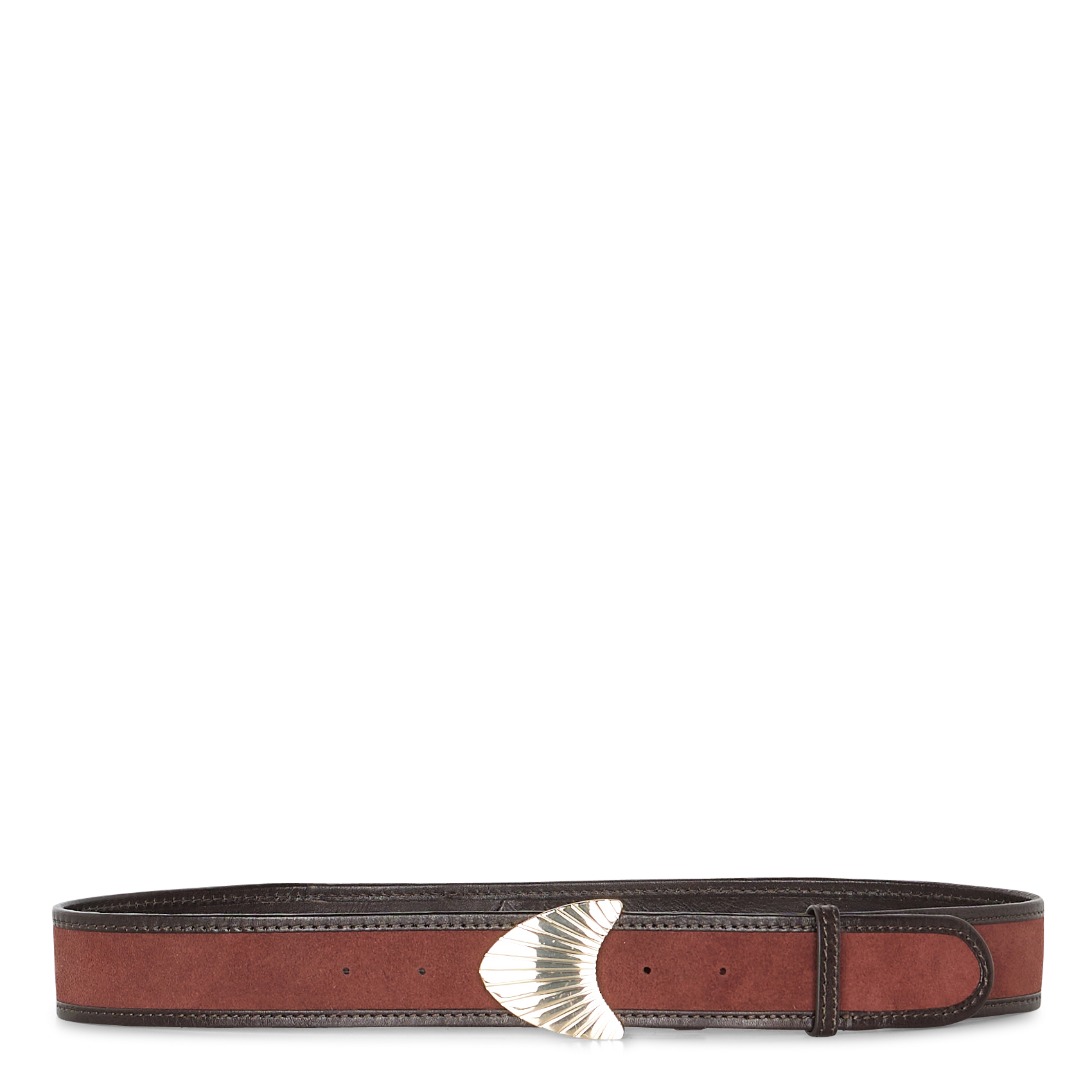 Ceinture boucle en cuir MAISON 123