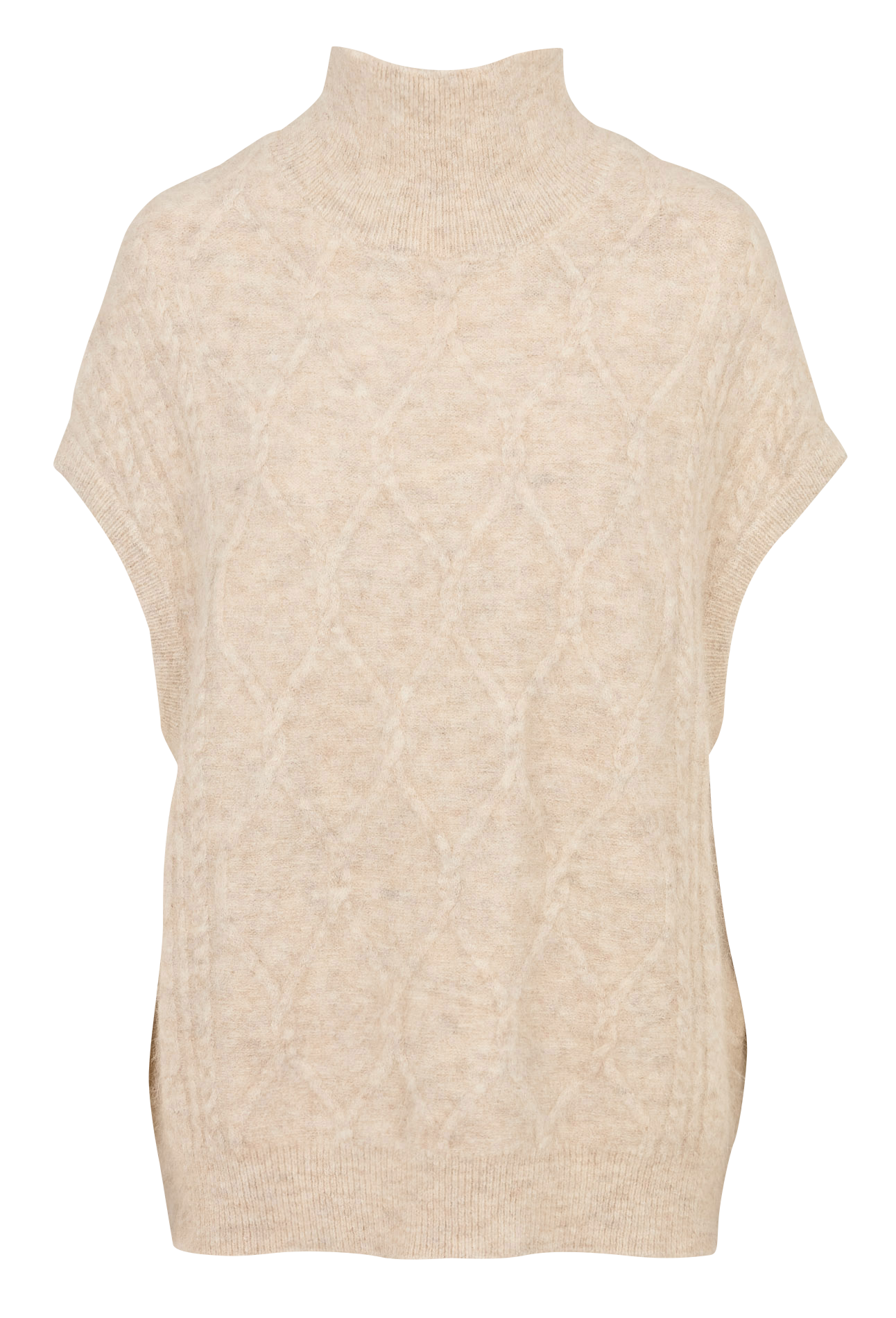 Coltrui van wolmix BELLEROSE Beige