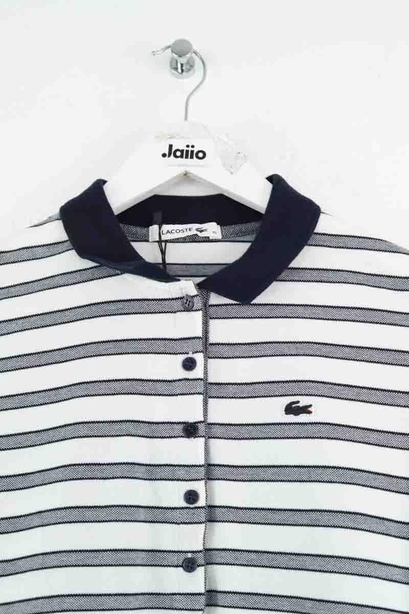 Cotton polo shirt LACOSTE - SECONDE MAIN White