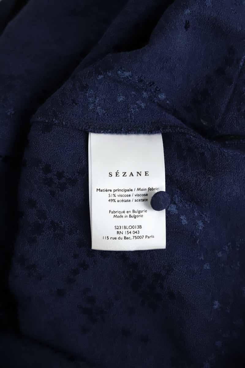 Blouse SEZANE - Seconde main Blue