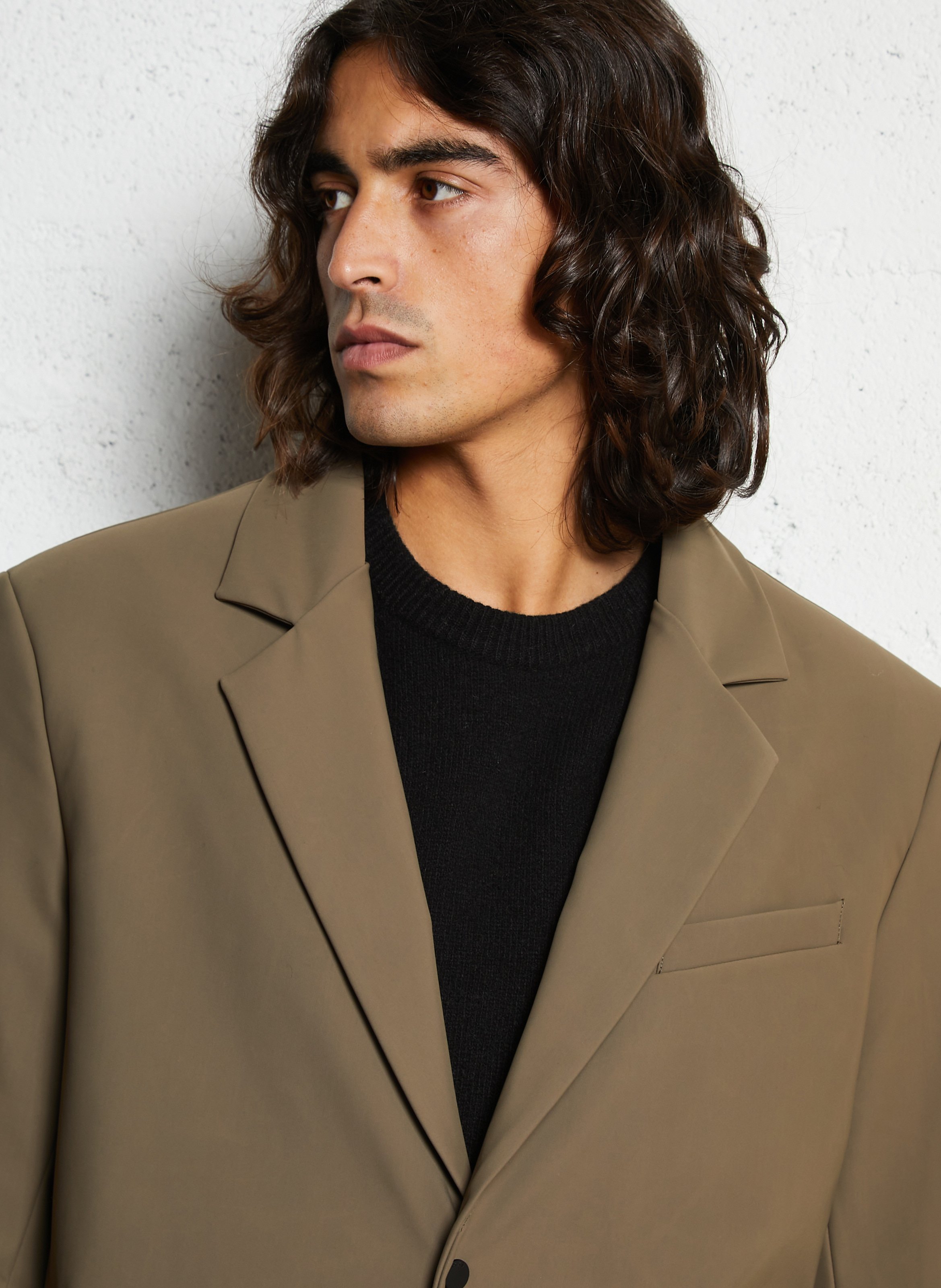 Gerade geschnittener Parka in Uni mit abnehmbarer Kapuze IKKS Braun