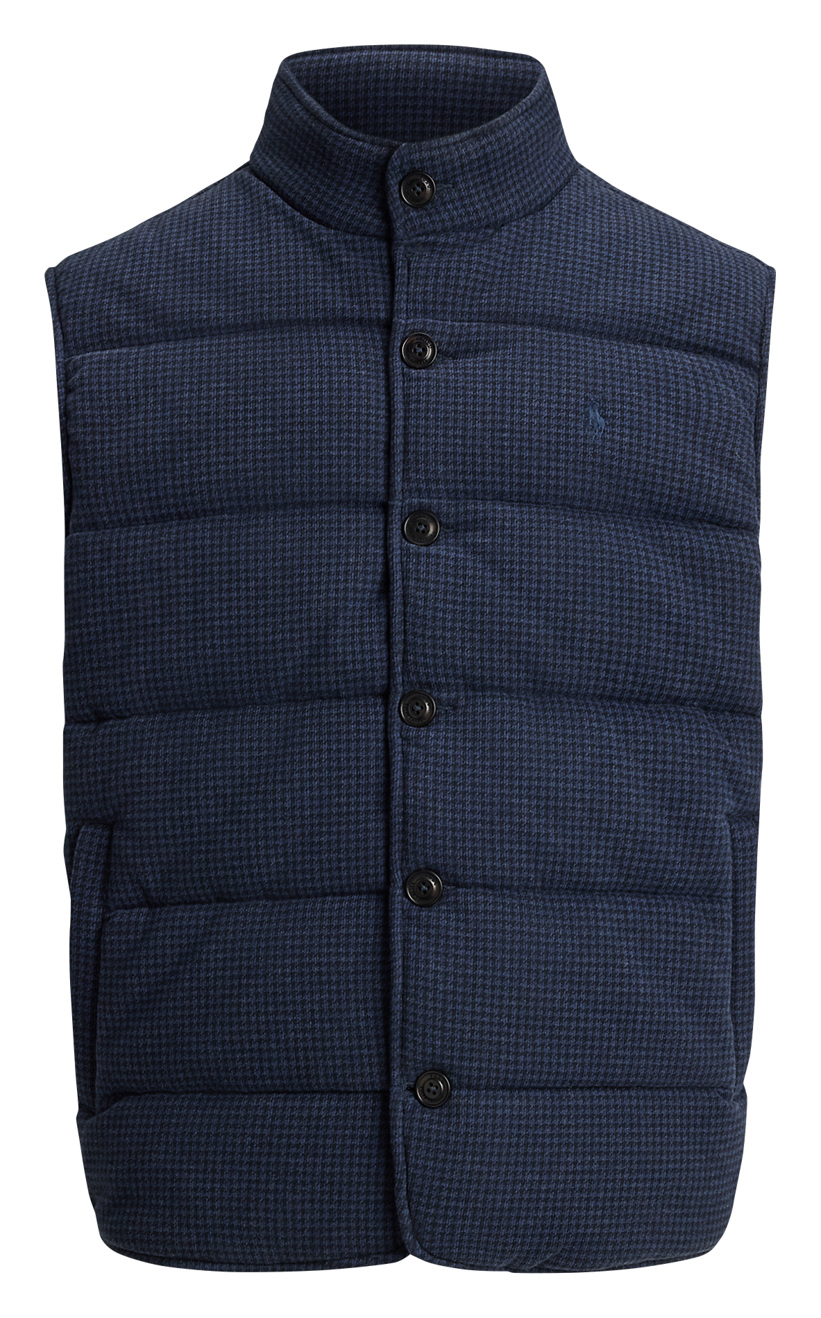 Doudoune sans manches en coton POLO RALPH LAUREN Bleu