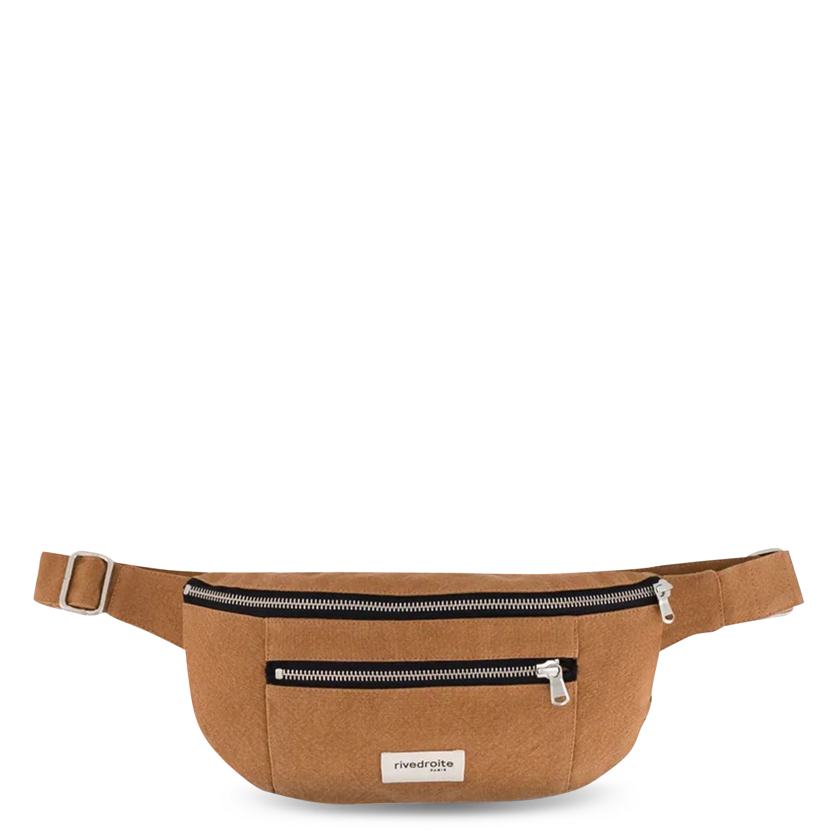 Sac banane en coton mélangé RIVEDROITE PARIS Marron