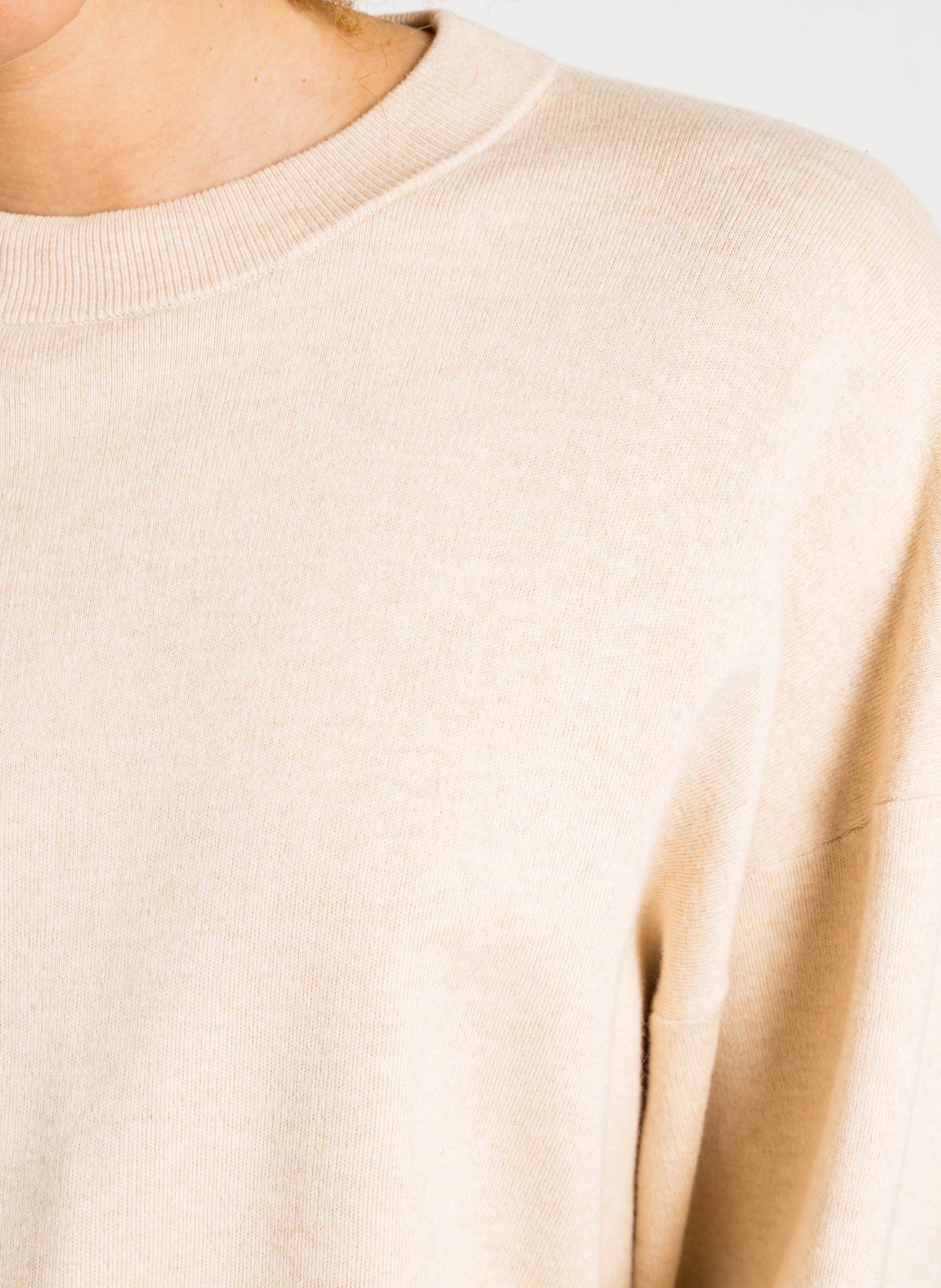 Baumwollpullover BELLEROSE Beige