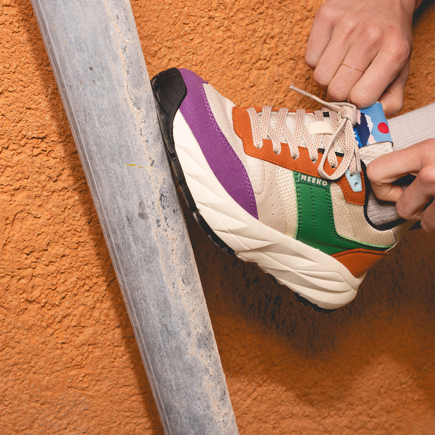 Baskets techniques et durables MEEKO Multicolore