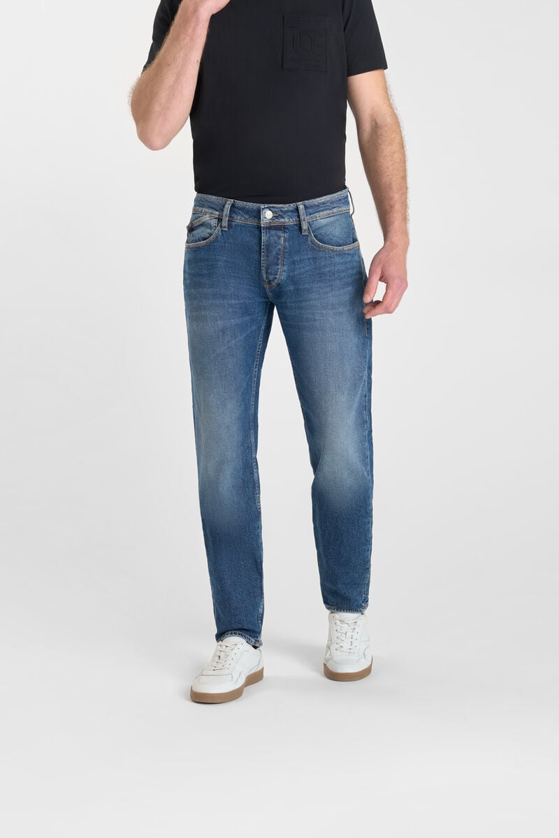 Slim stretch jeans, length 34 LE TEMPS DES CERISES Blue