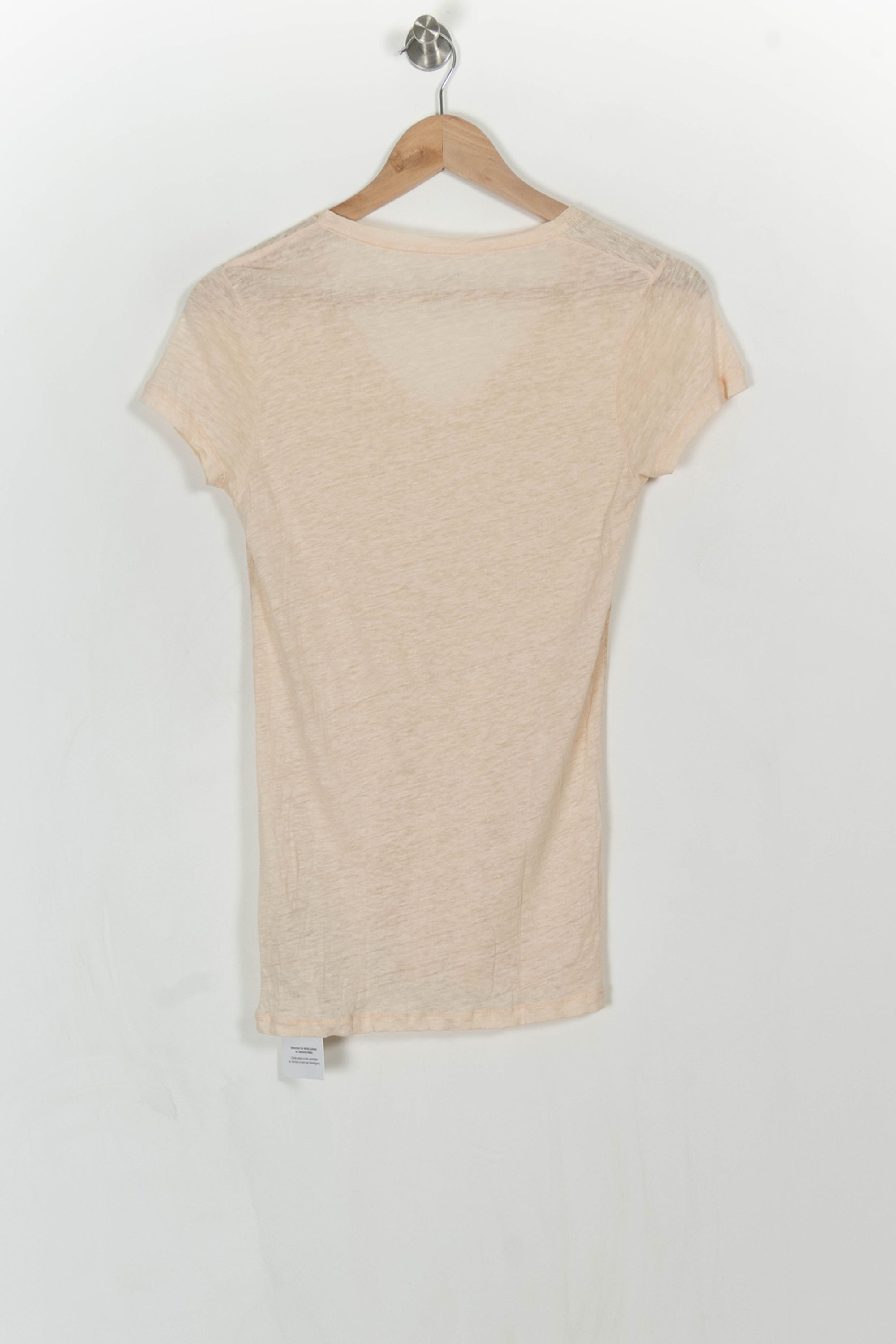 Tee-shirt MAJESTIC FILATURES - SECONDE MAIN Rose