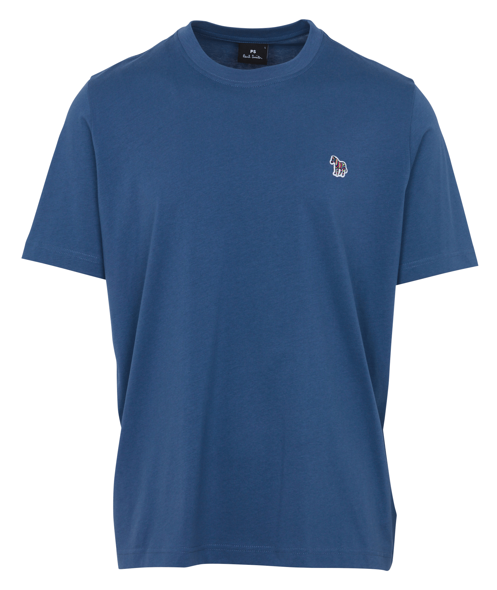 Rundhals-T-Shirt aus Bio-Baumwolle PAUL SMITH Blau