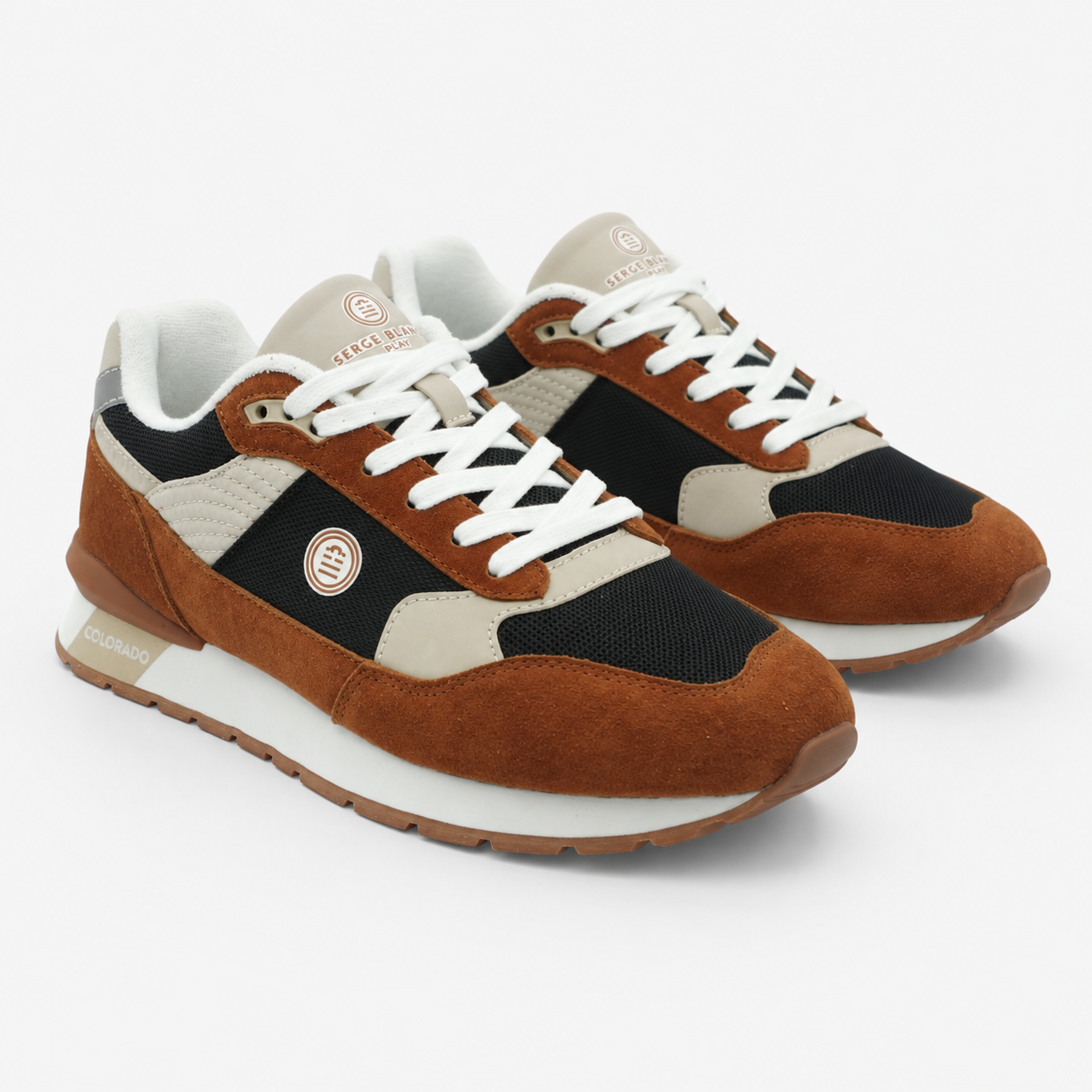 Colorado brown walnut SBPlay sneakers SERGE BLANCO Brown