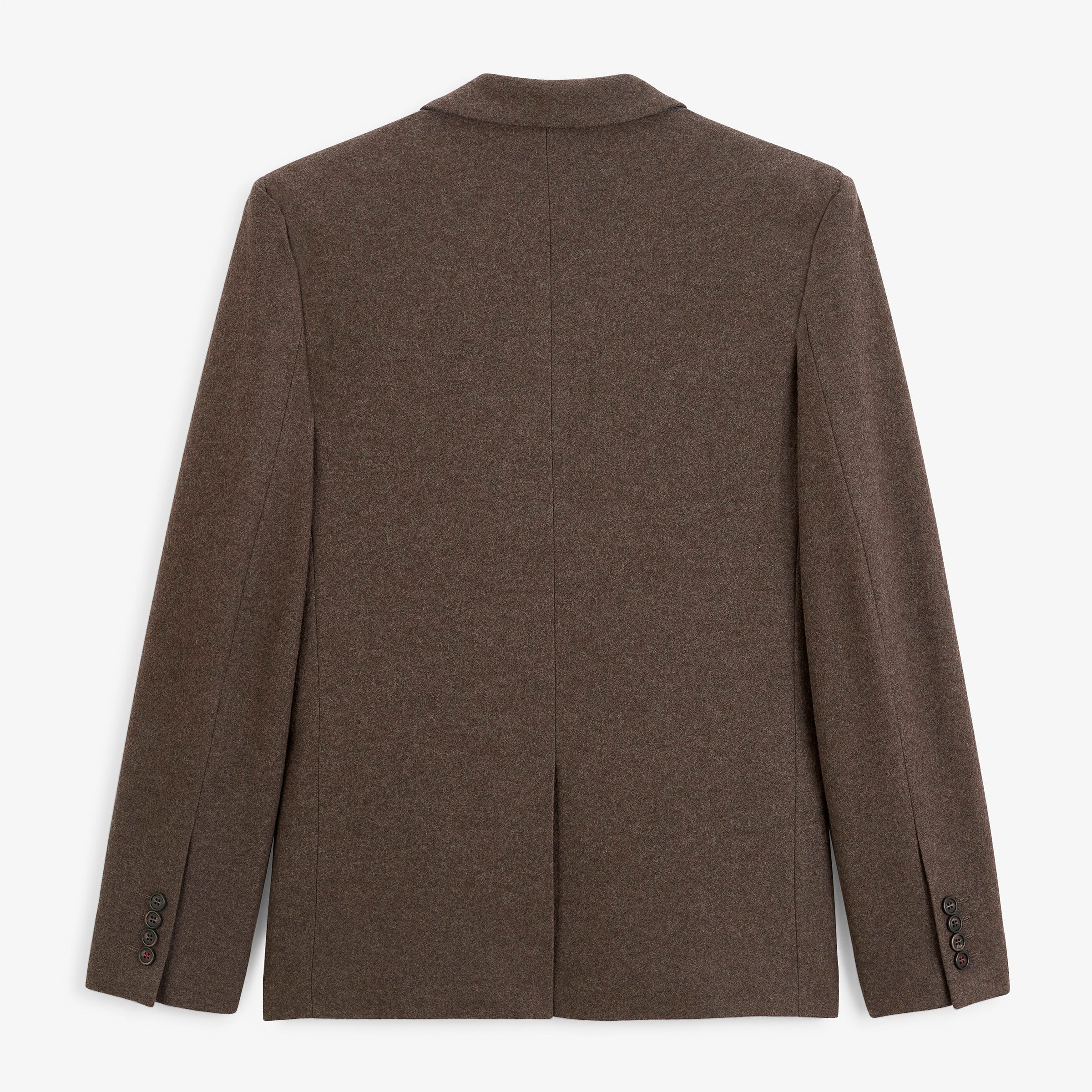 Henri blazer in brownie brown wool SERGE BLANCO Brown