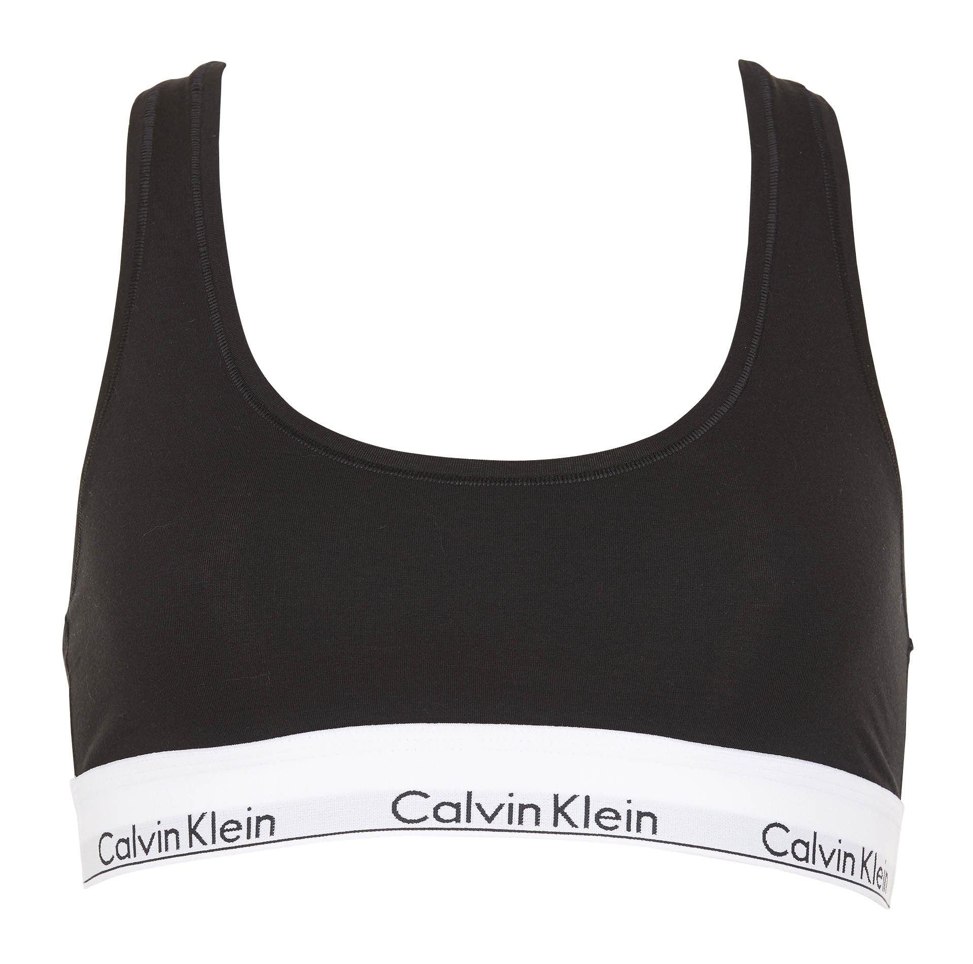 Brassière Modern Cotton en coton CALVIN KLEIN UNDERWEAR Noir