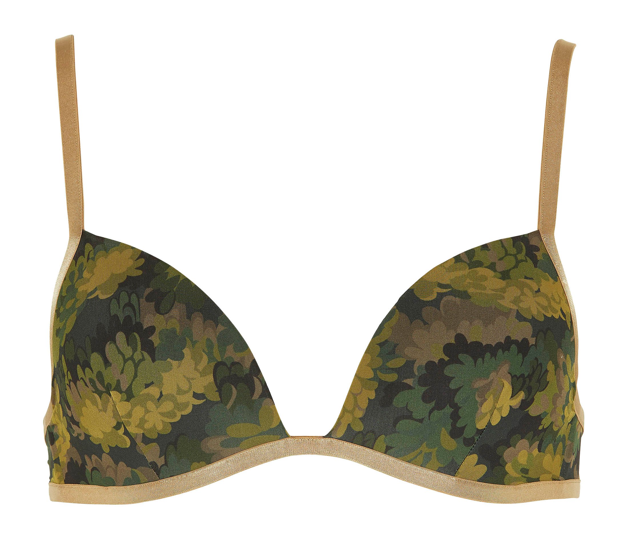 Soutien-gorge imprimé à armatures ampliforme  MOMONI Vert