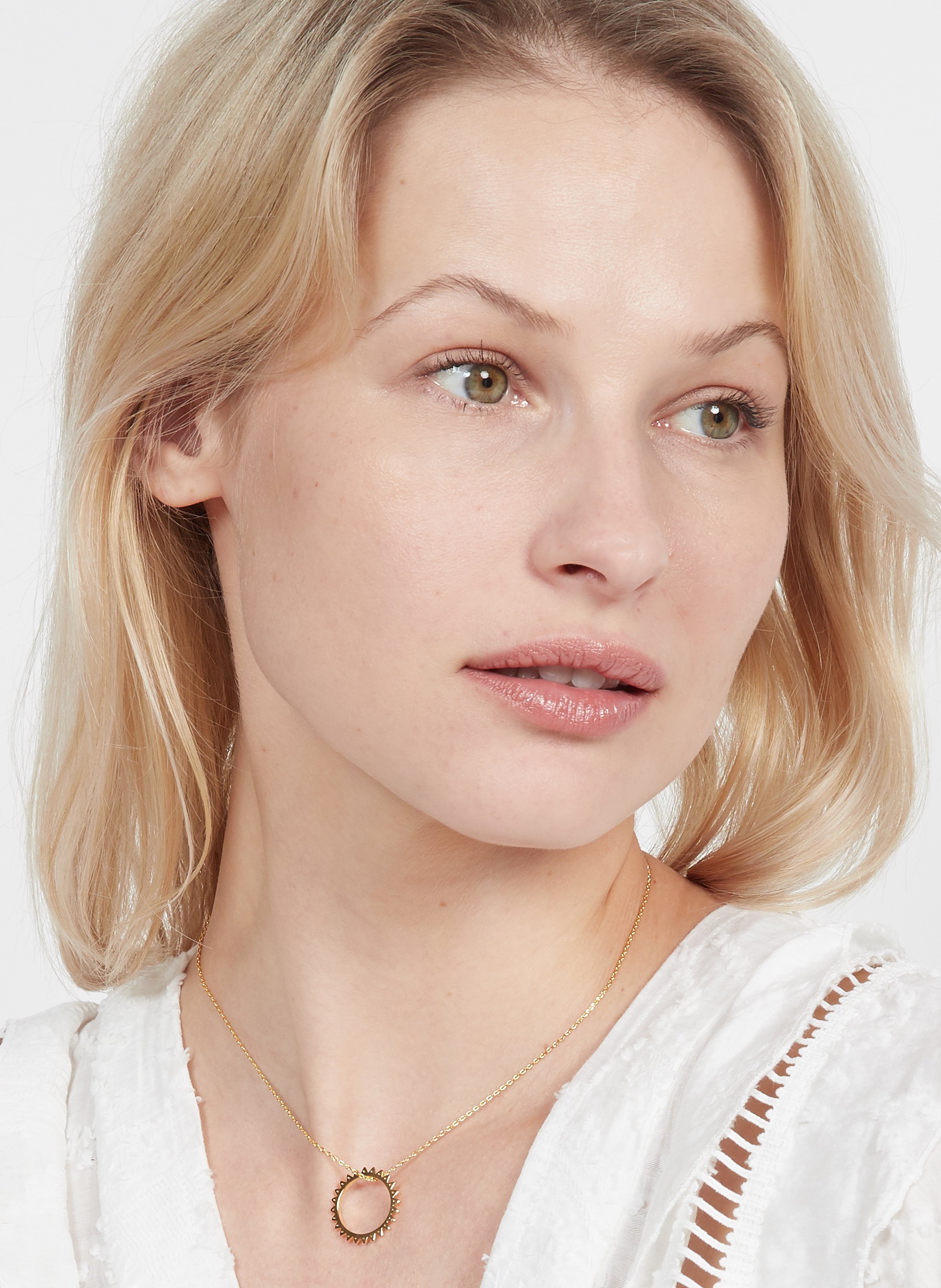 Golden Brass Necklace Or Mya Bay Women Place des Tendances