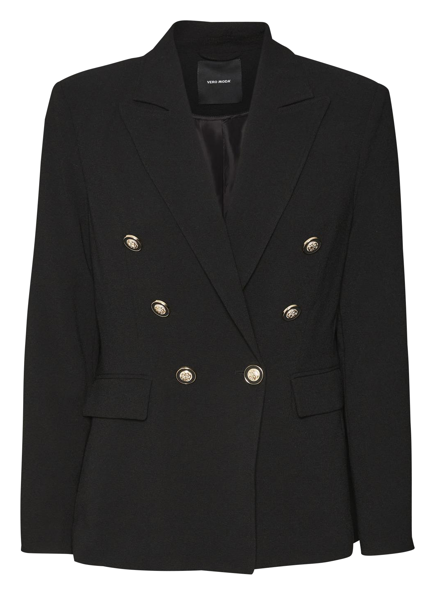 Slim-fit blazer VERO MODA CURVE Black