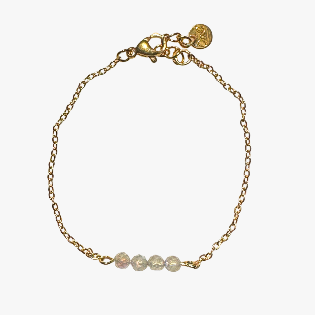 Labradorite bracelet GINANDGER Grey