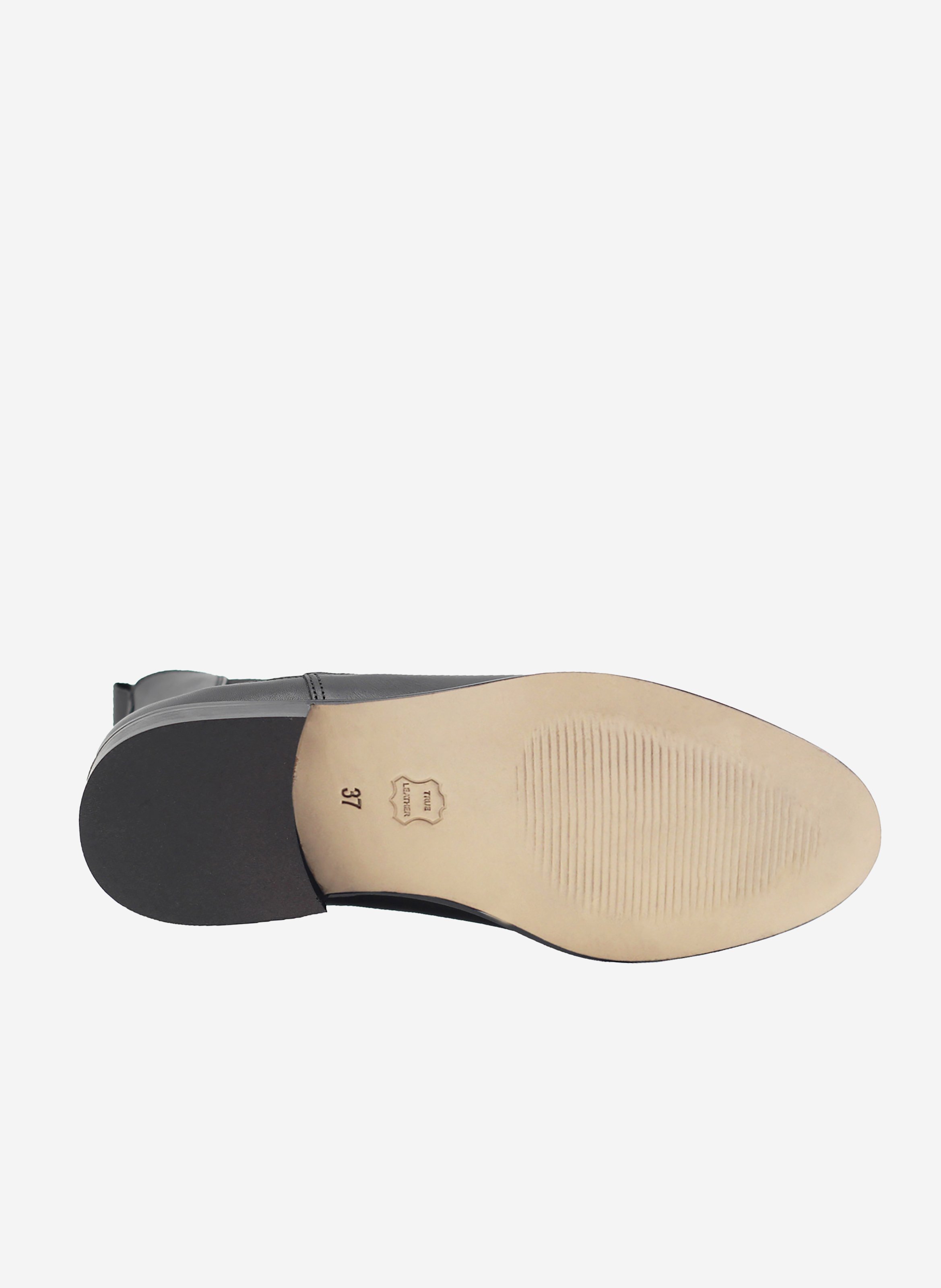 Leather Chelsea boots JULES & JENN Black