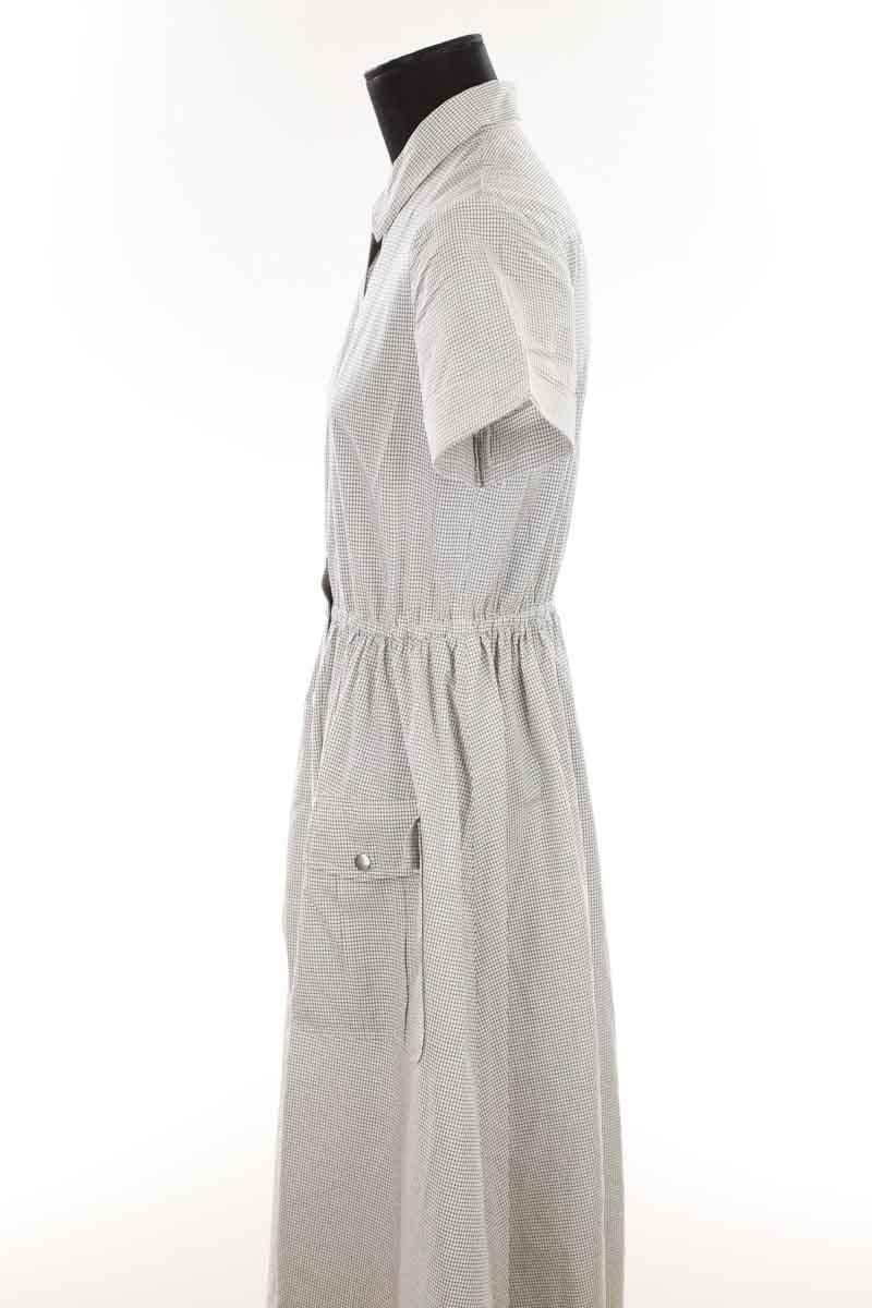 Cotton dress BONPOINT - Seconde Main Grey