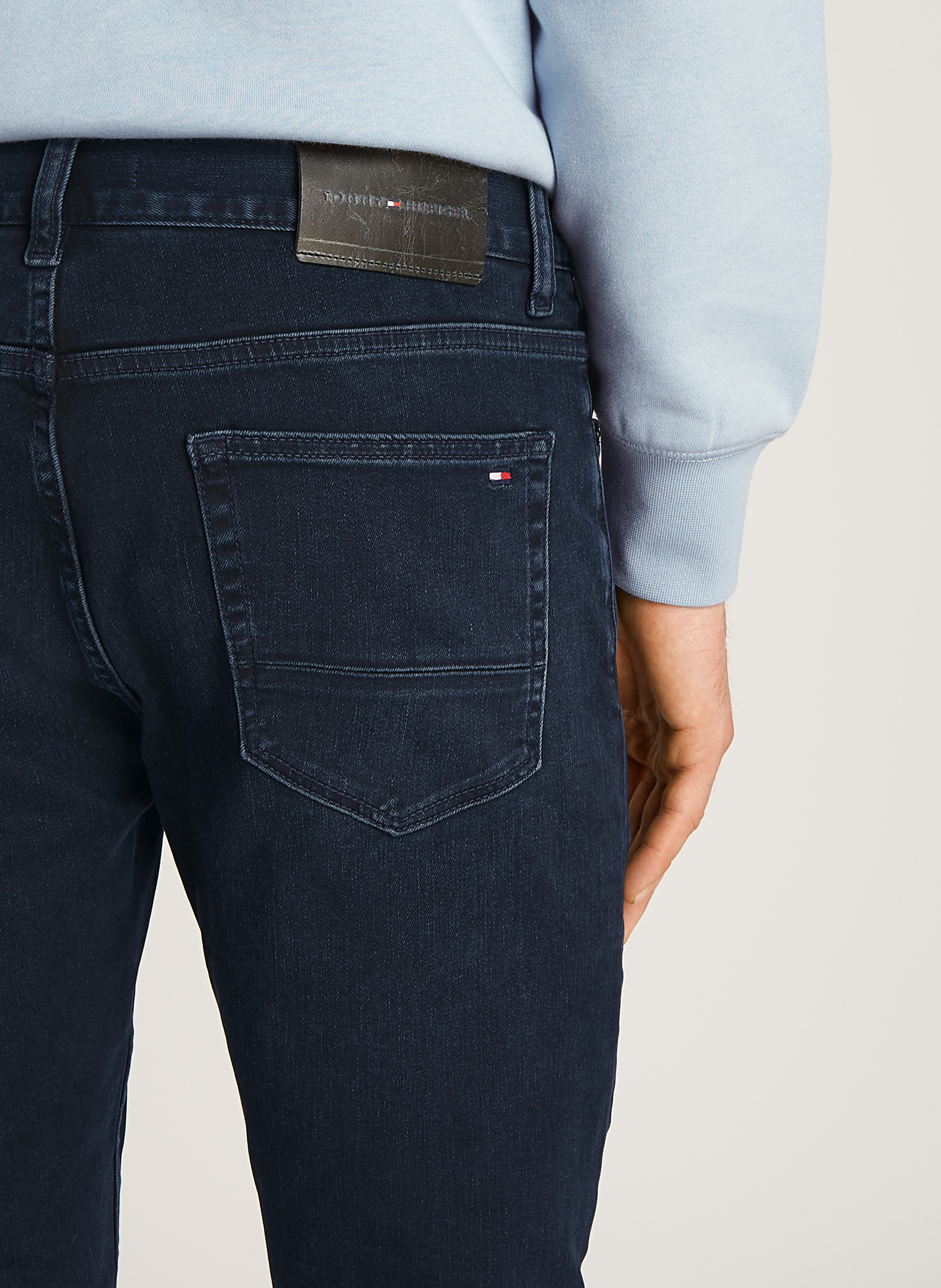 High-rise slim-fit jeans TOMMY HILFIGER Blue