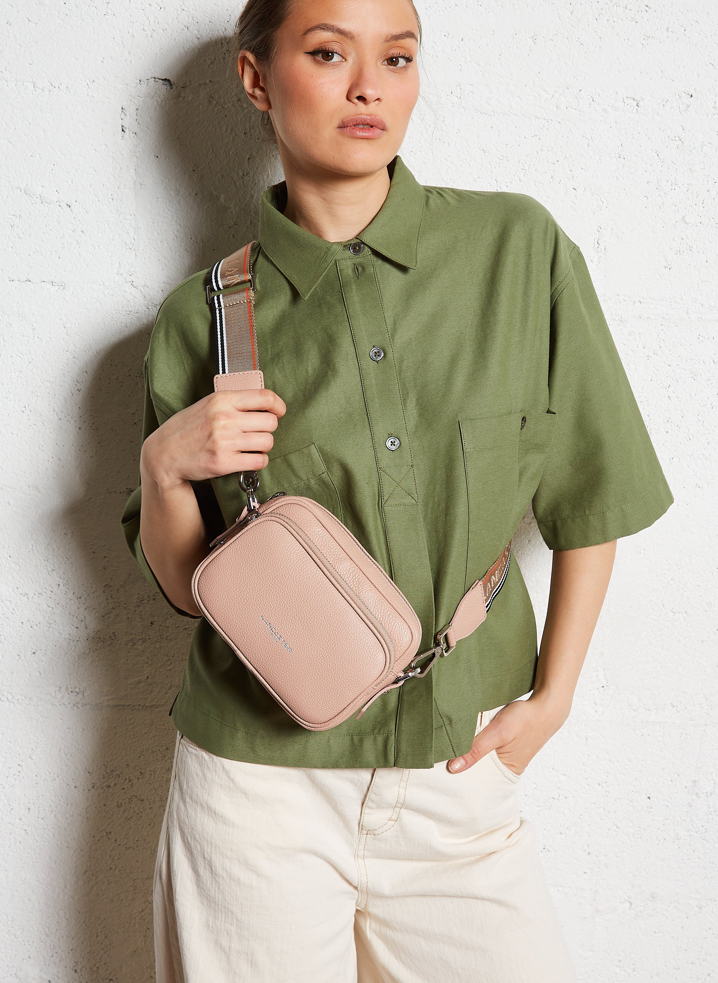 Sac porté épaule Beige