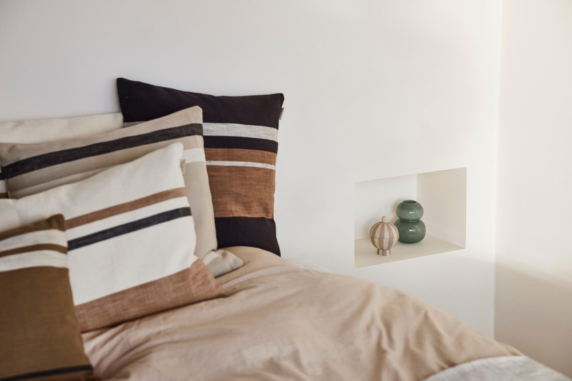 Glass vase OYOY LIVING DESIGN Green