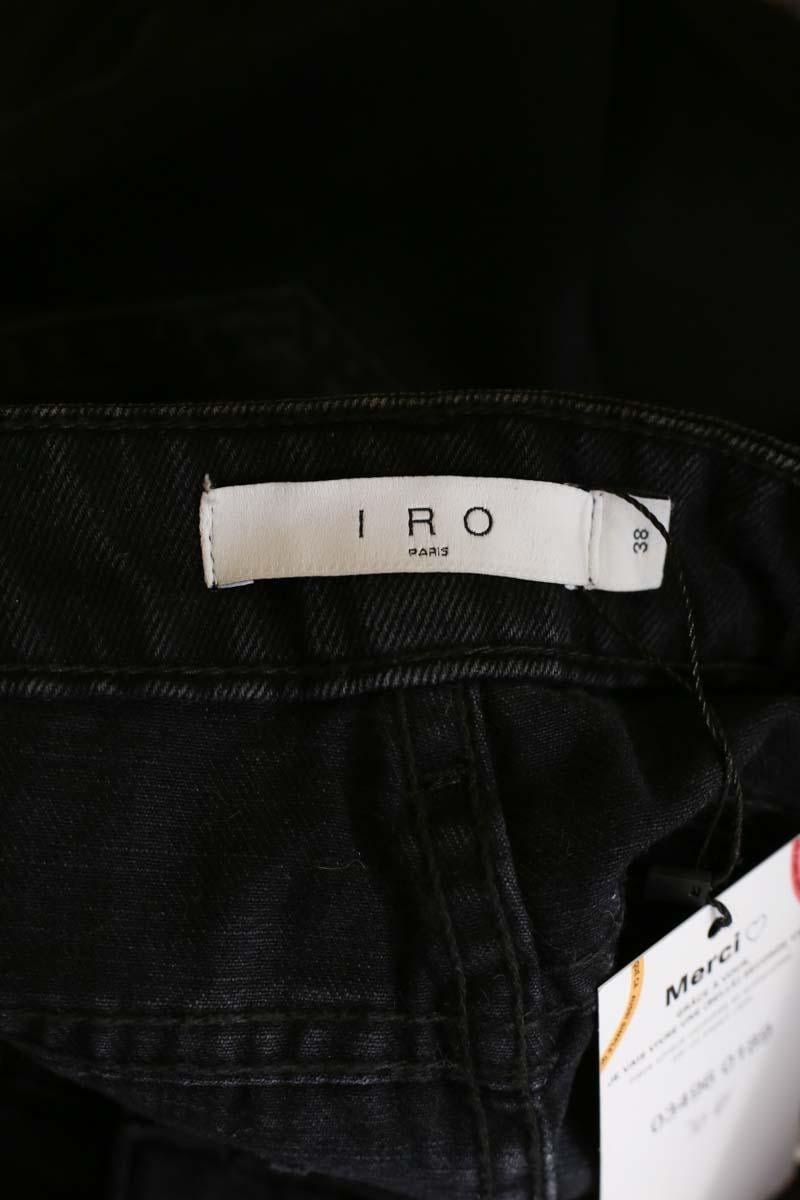 Cotton mini skirt IRO - Seconde Main Black