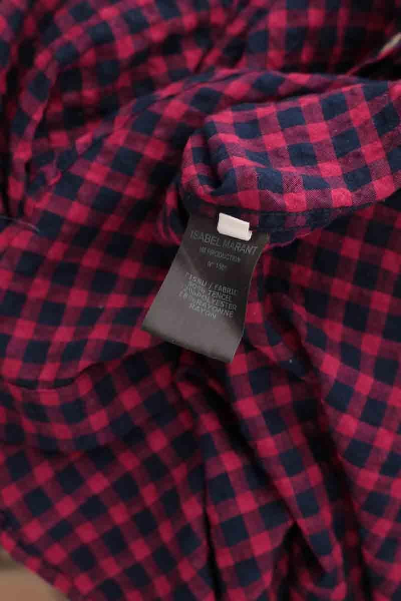 Chemise en coton ISABEL MARANT ÉTOILE - SECONDE MAIN Rouge