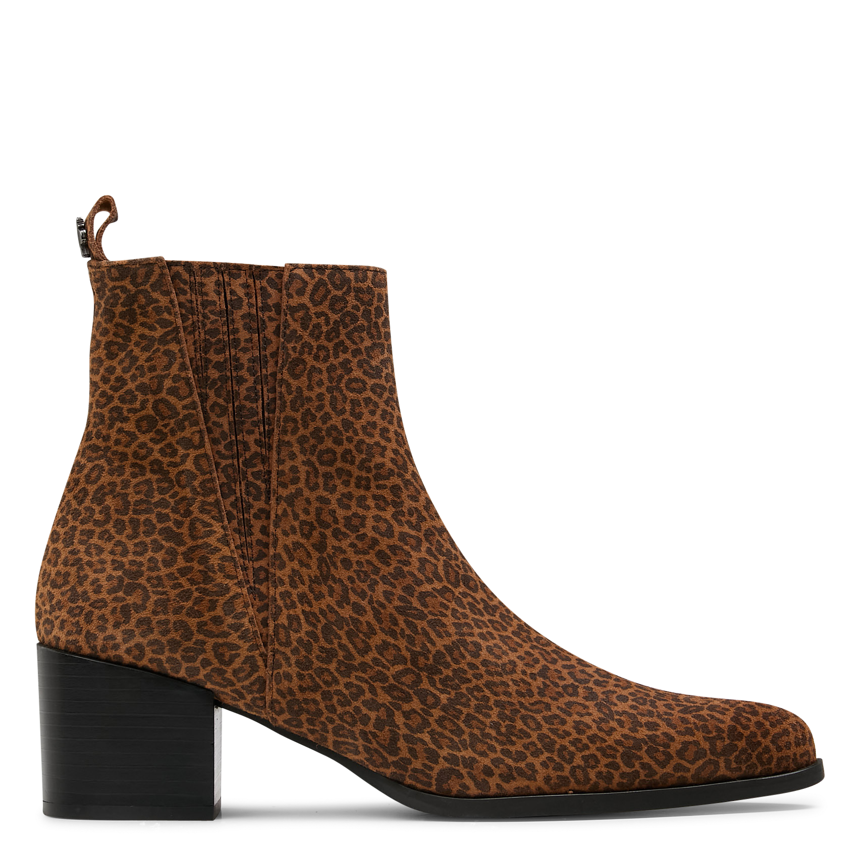 Bianca leather ankle boots ONE STEP Brown