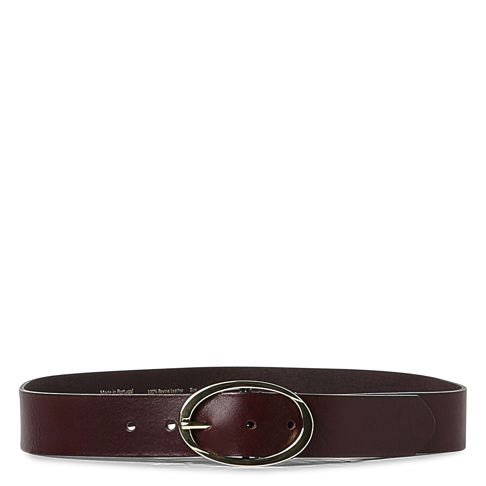 Ceinture en cuir LA FEE MARABOUTEE Rouge