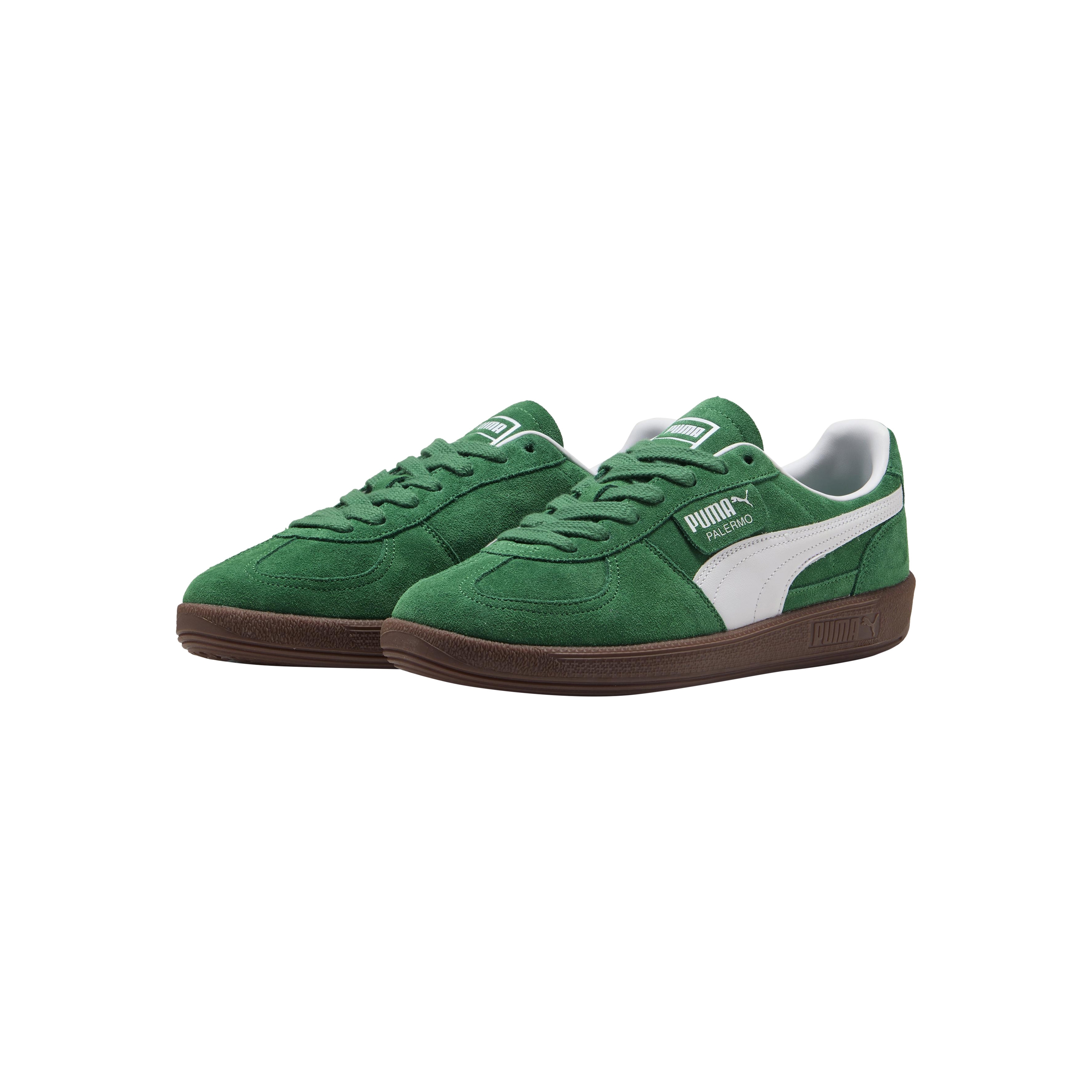 Basket basse cuir  palermo Vert