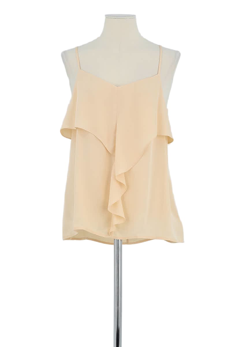 Azawood sleeveless top THEORY - Seconde Main Beige