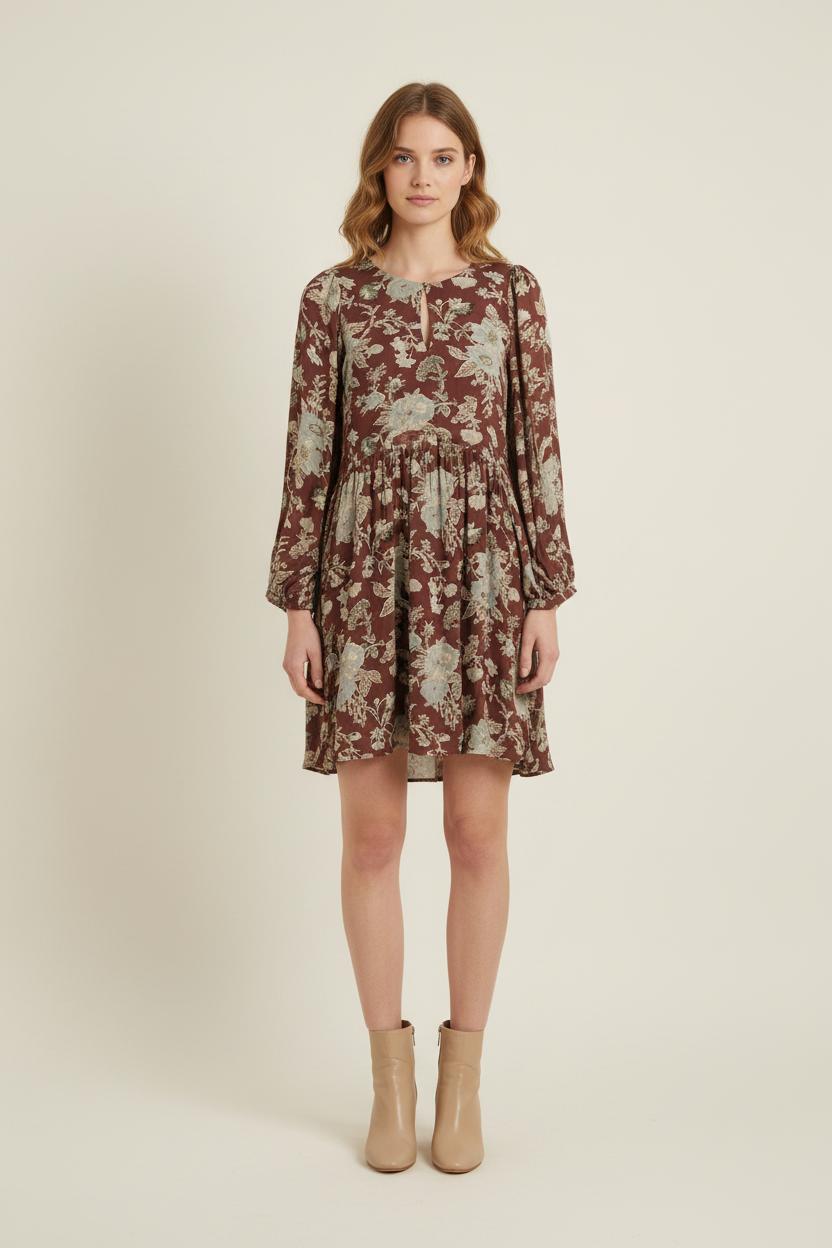 Short & Midi Dress LOUISE MISHA - Seconde Main Brown
