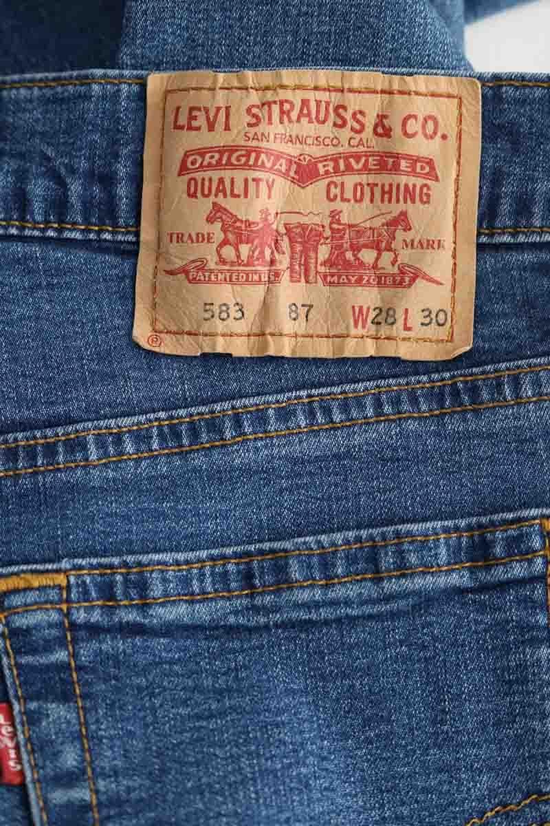 Straight leg jeans LEVI'S - Seconde main Blue