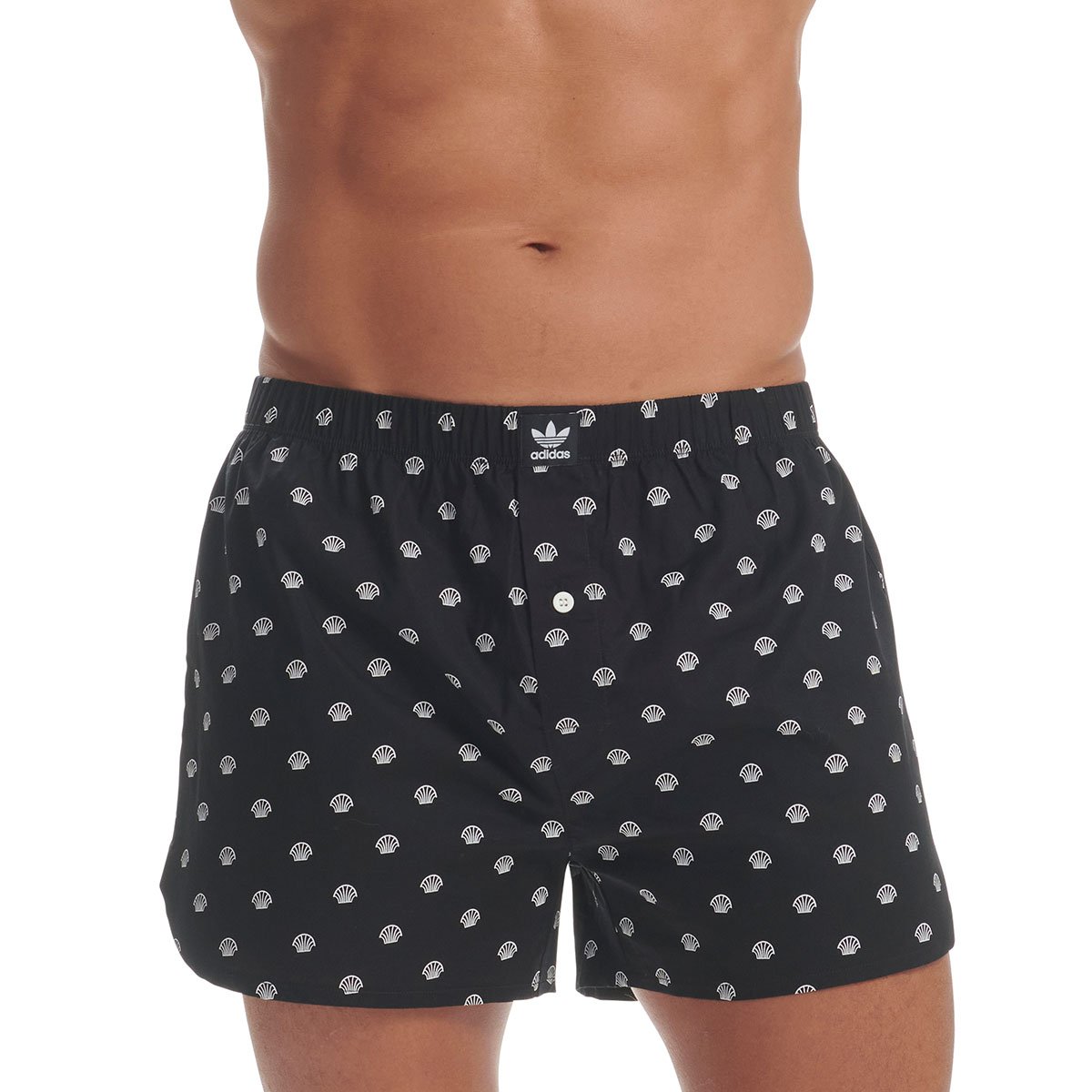 Set of 2 men's comfort core cotton icon adidas boxers ADIDAS UNDERWEAR Multicolored