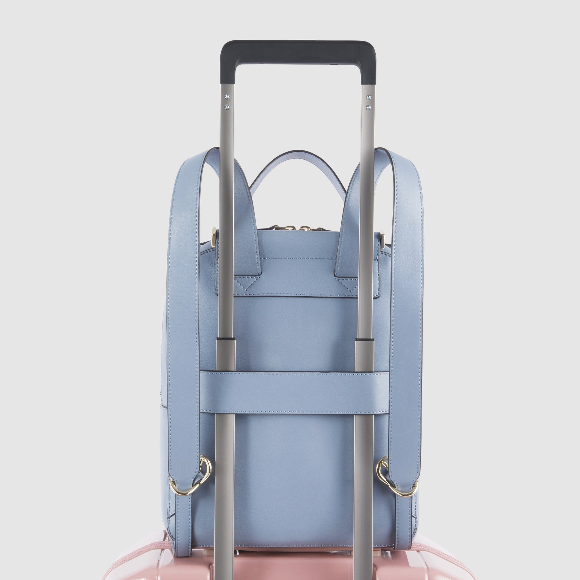 Women's backpack for iPad® with RFID protection PIQUADRO Blue