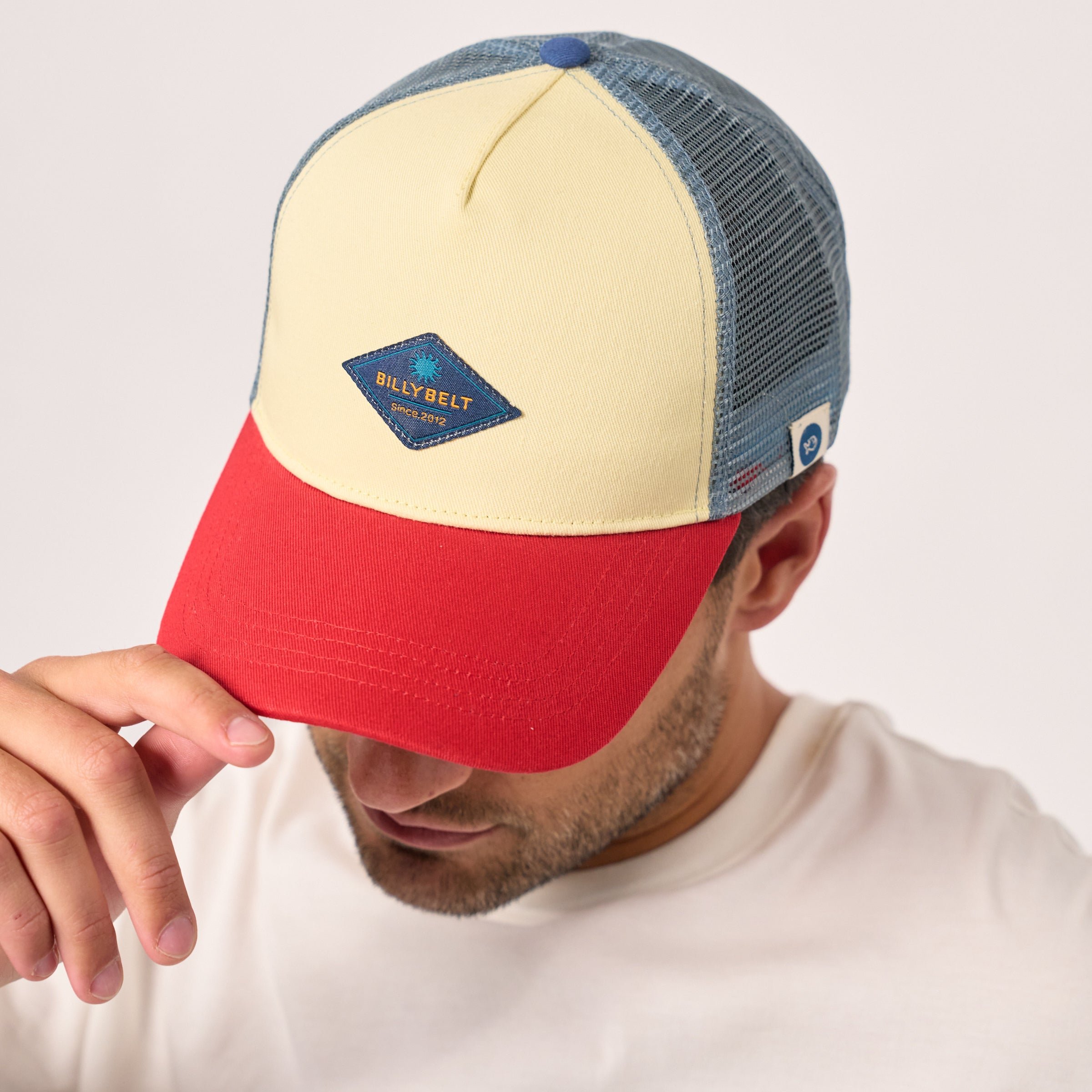 Cotton Trucker Cap Yellow