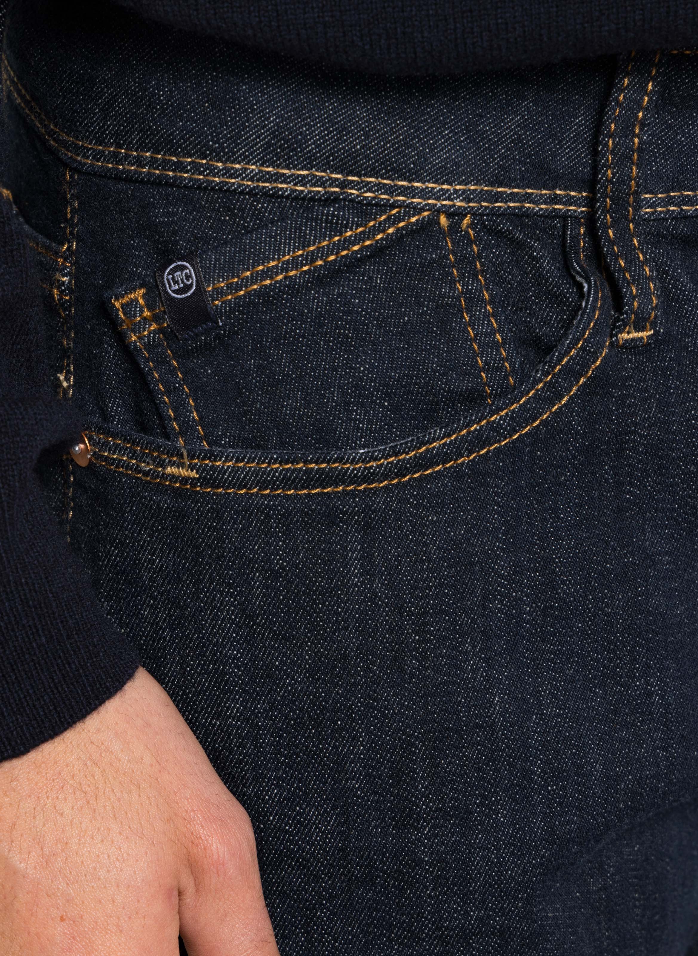 Jean droit LE TEMPS DES CERISES Bleu